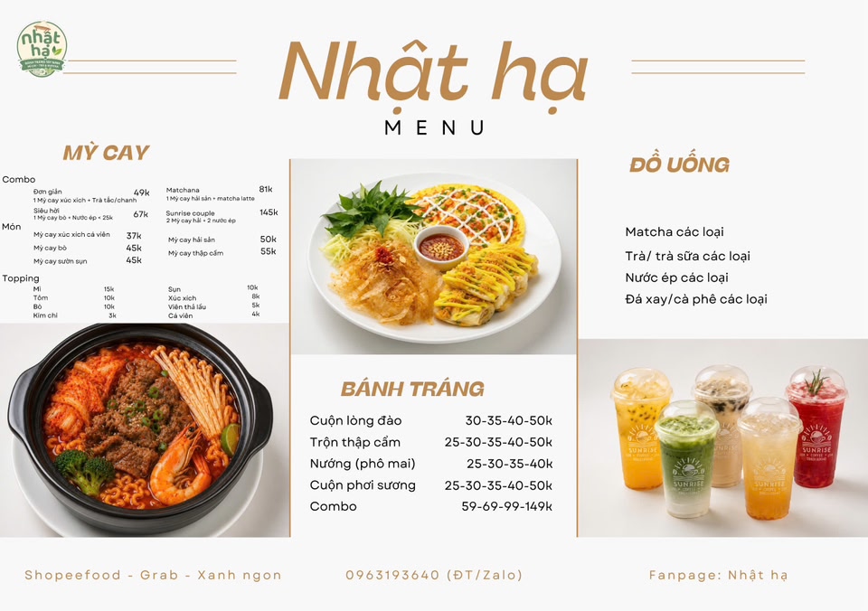 SunRise MatCha & BÁNH TRÁNG Tây Ninh Facebook ad: BÁNH TRÁNG TÂY NINH - MỲ CAY …