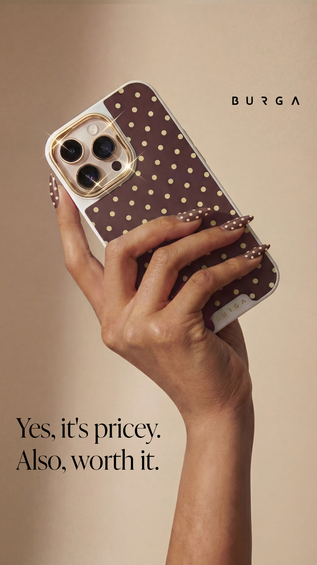 BURGA Cases Facebook ad
