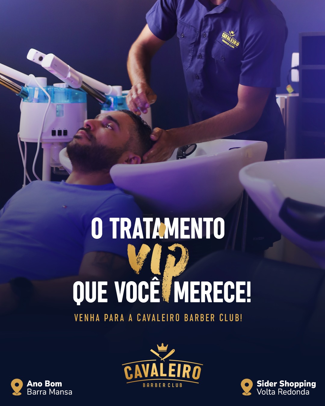 Cavaleiro Barber Club Facebook ad: Cavaleiro Barber Club, Bio Sites