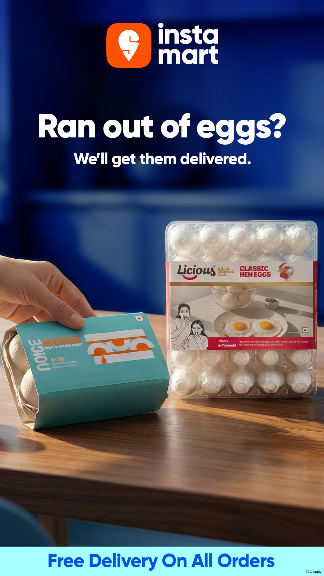 Swiggy Instamart Facebook ad