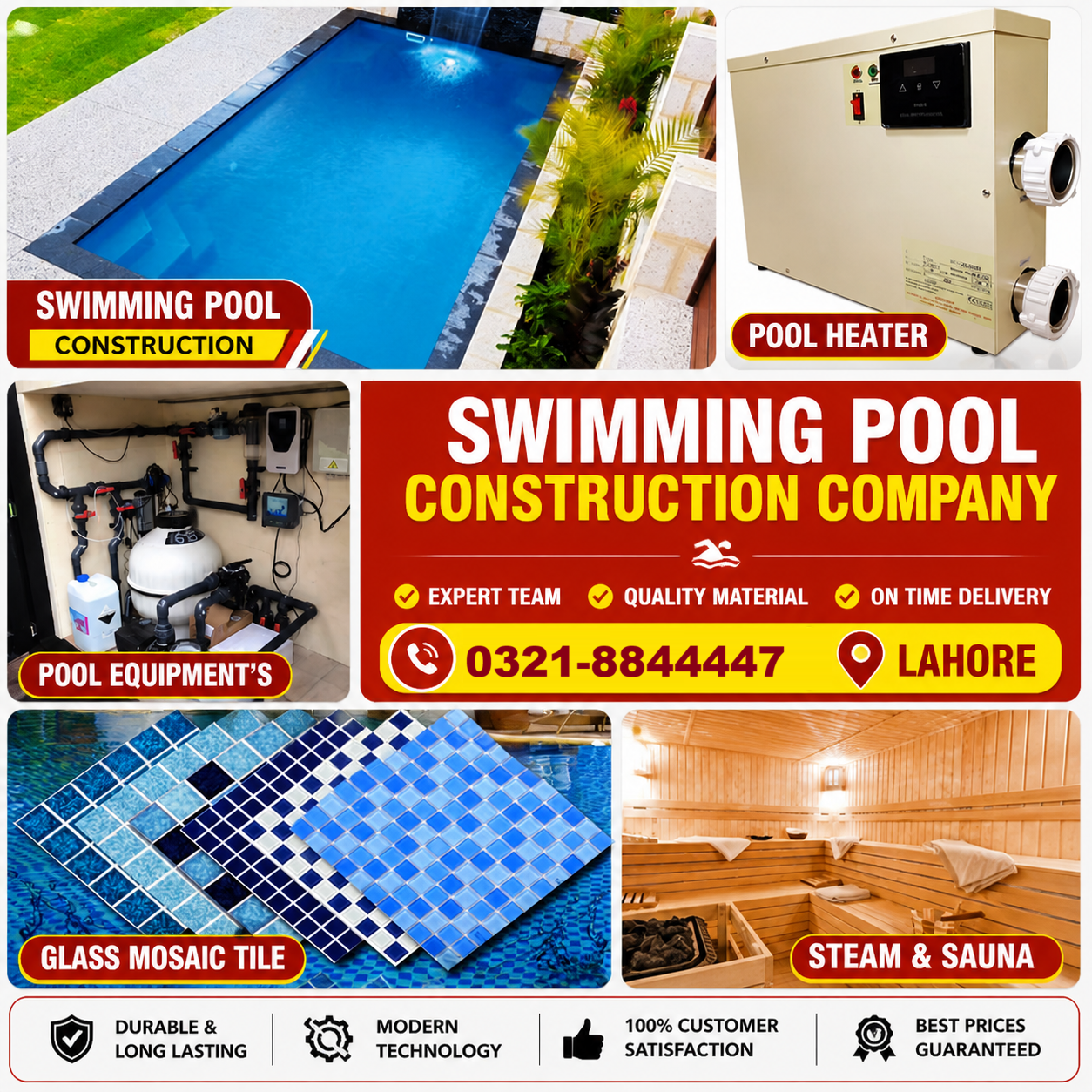 Agua Pools - Swimming Pool Construction Company Facebook ad