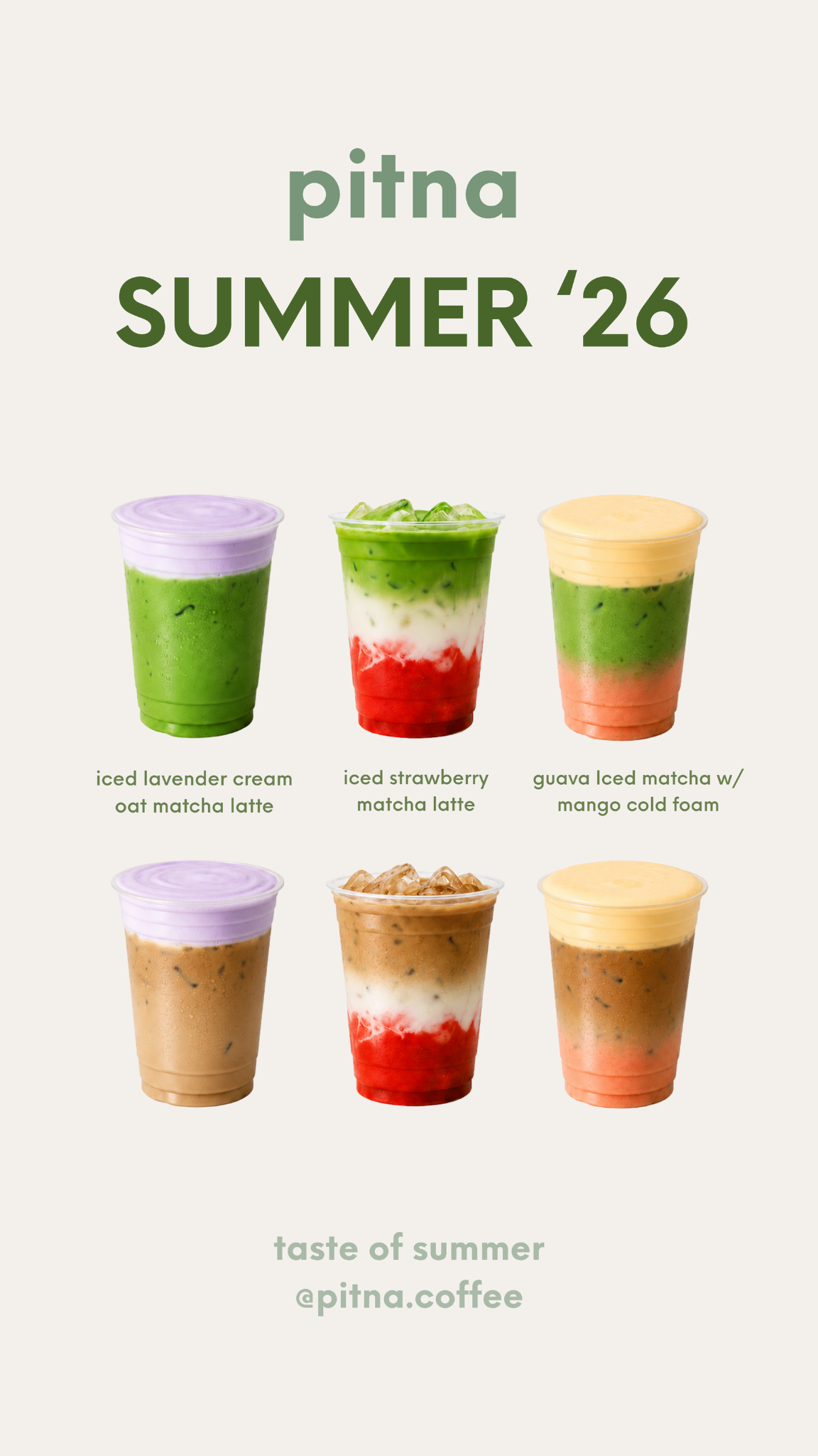 პიტნა pitna - ceremonial matcha & specialty coffee house Facebook ad from Jul 6, 2026