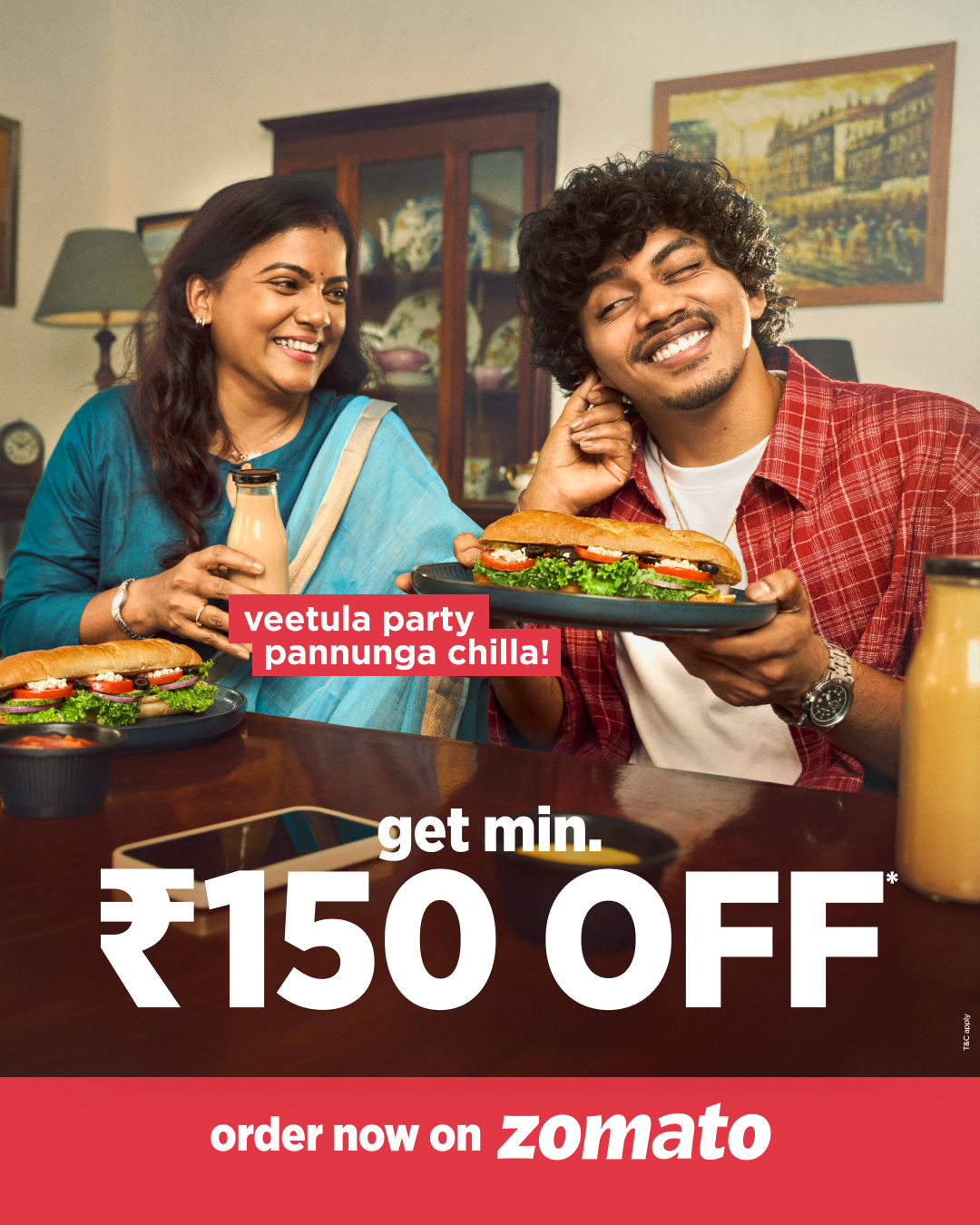 Zomato Facebook ad