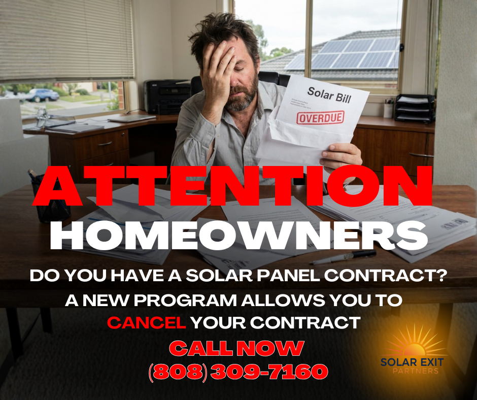 Solar Exit Partners Facebook ad: If Your Solar Bill Went UP… Read This.