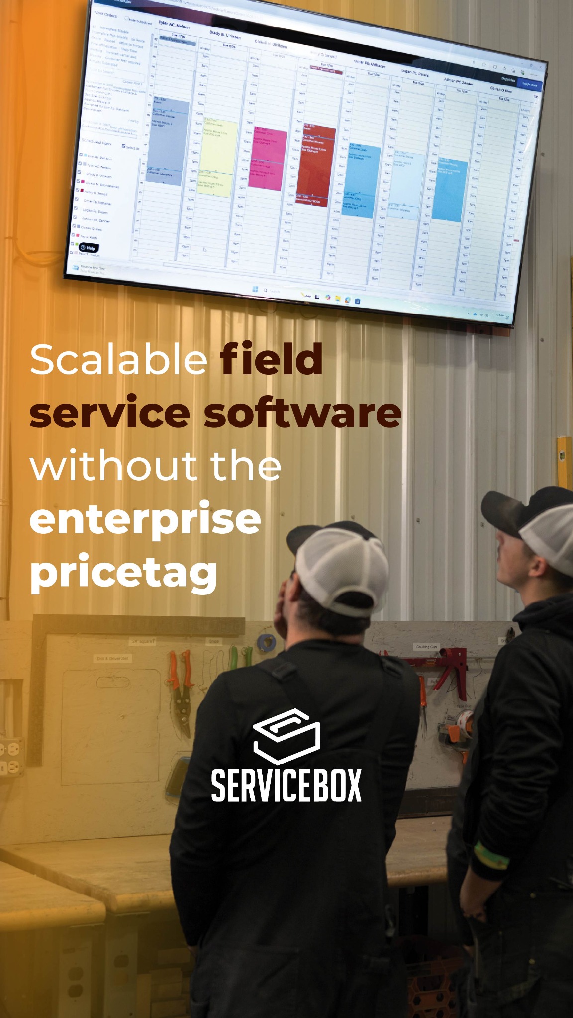 ServiceBox Facebook ad