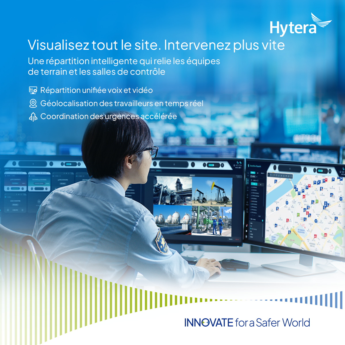 Hytera Afrique francophone Facebook ad: Hytera: Des communications critiques pour sécuriser le…