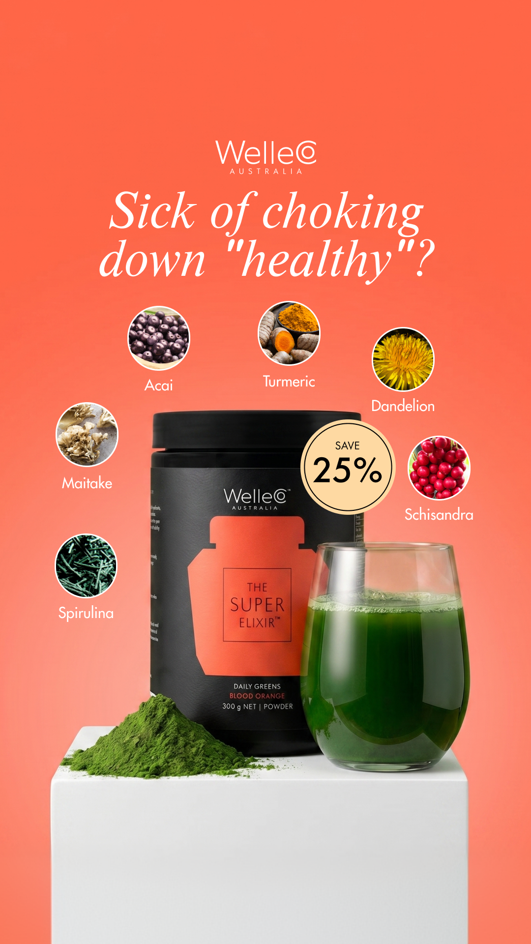 WelleCo Facebook ad