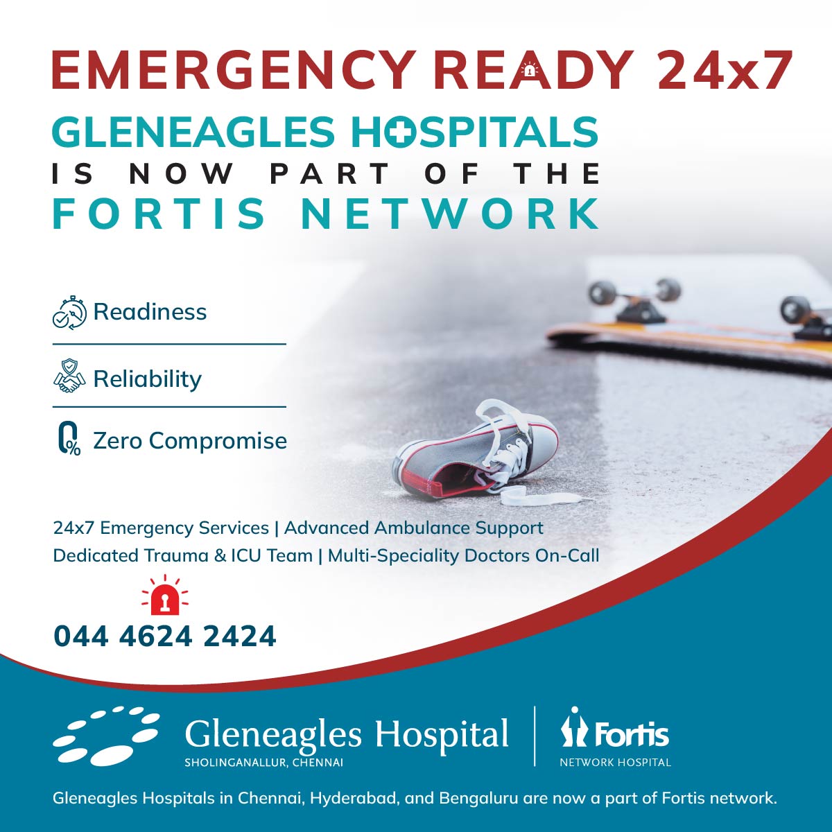 Gleneagles HealthCity Chennai Facebook ad