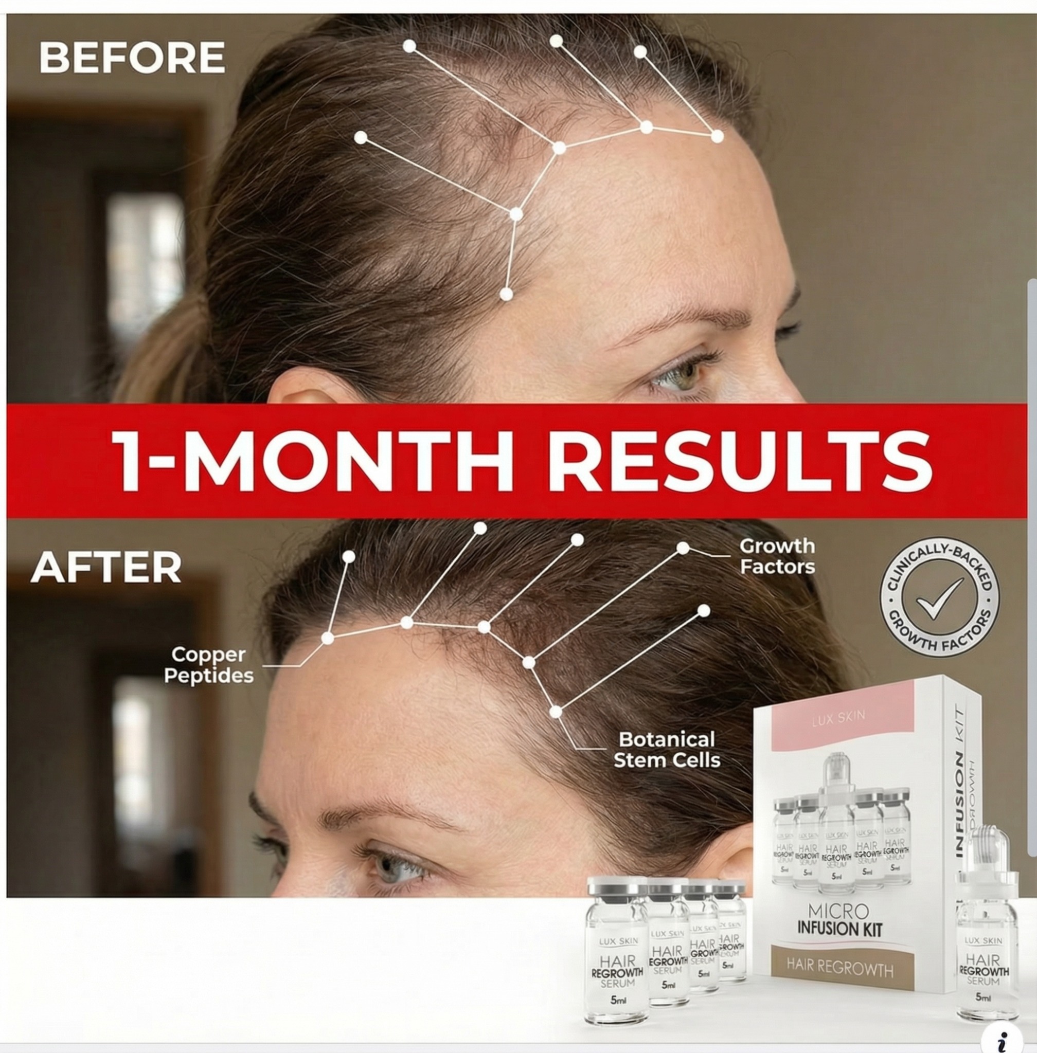 LUX SKIN Facebook ad