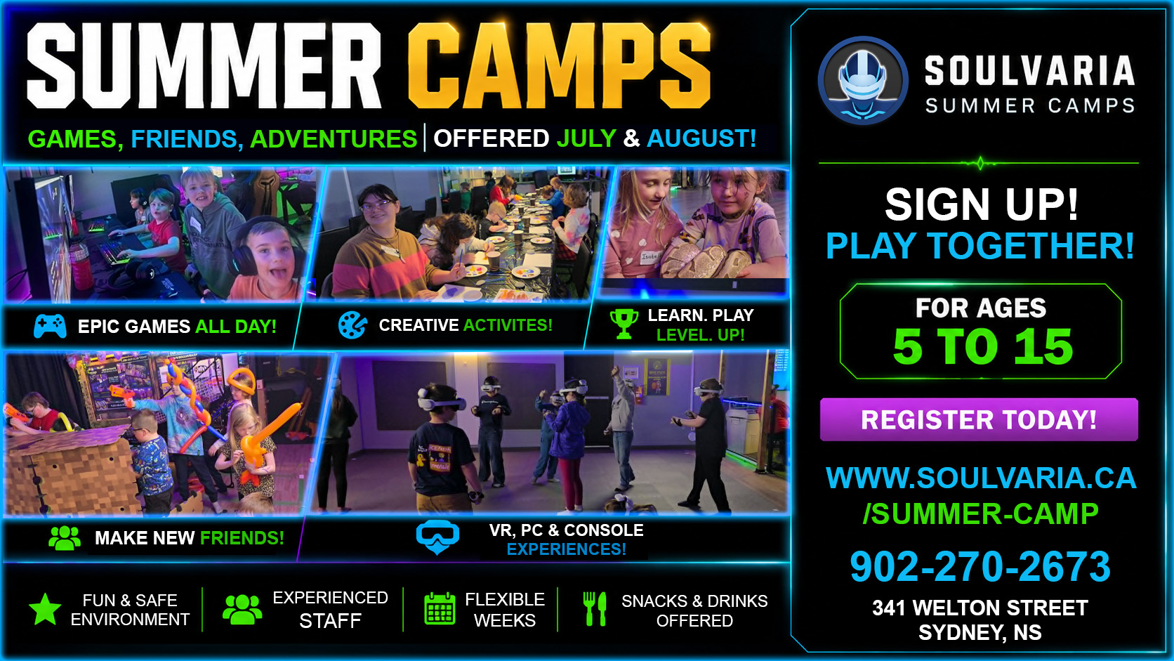 Soulvaria VR Facebook ad