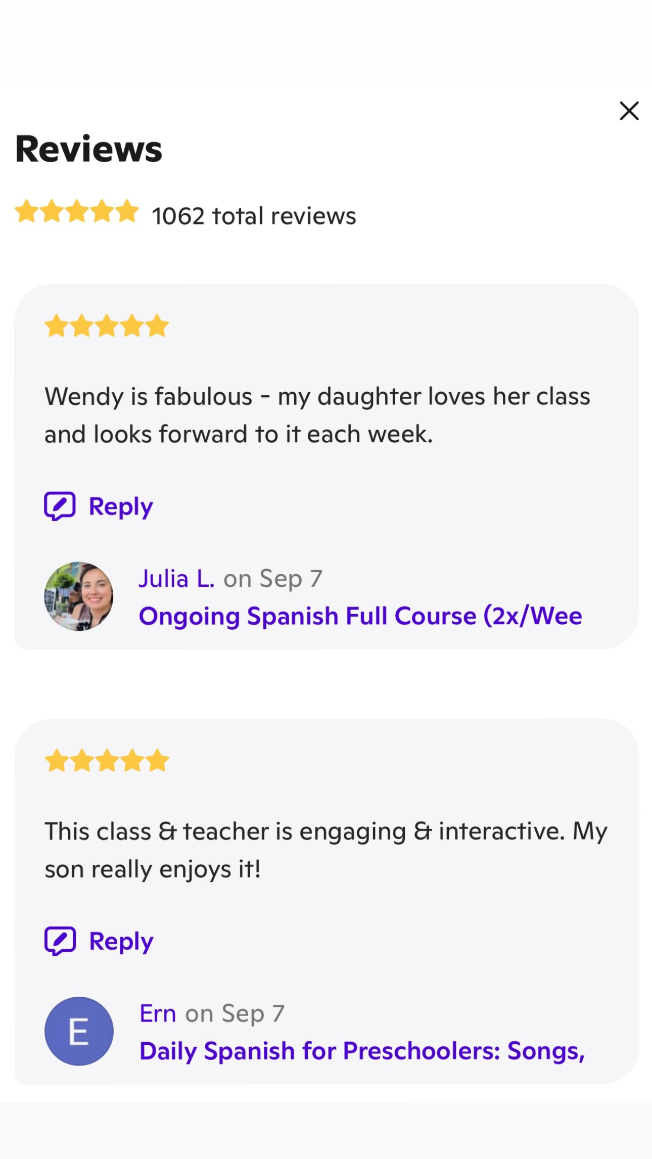 Spanish.Education Facebook ad