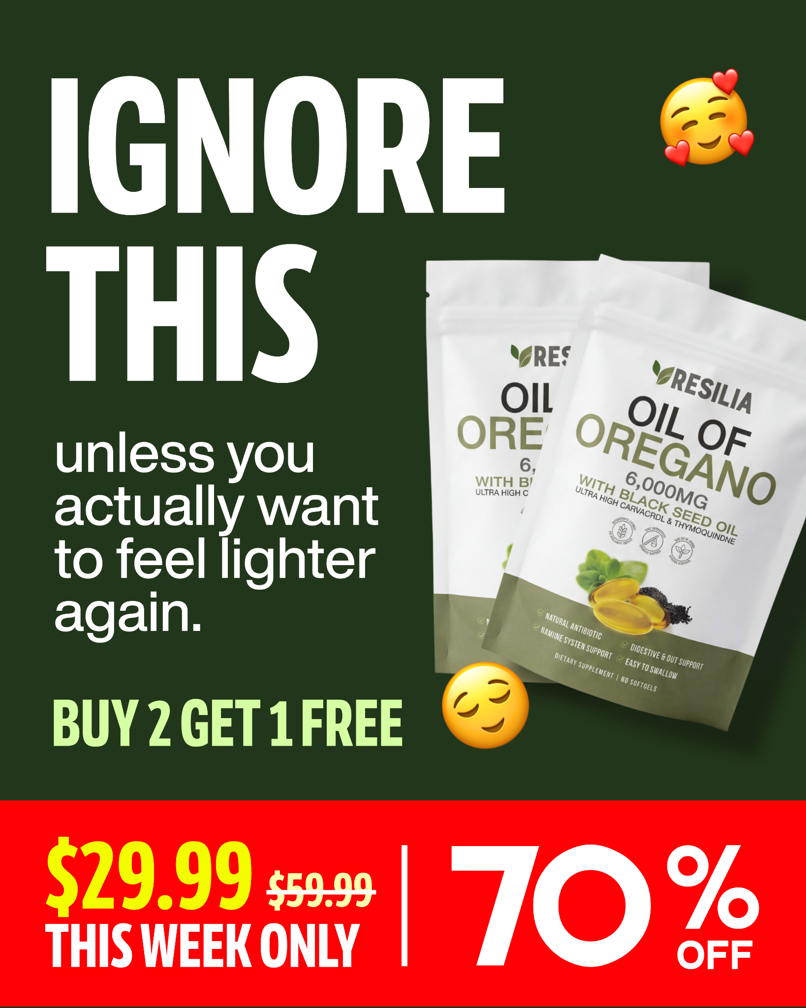 After 40 Wellness Facebook ad