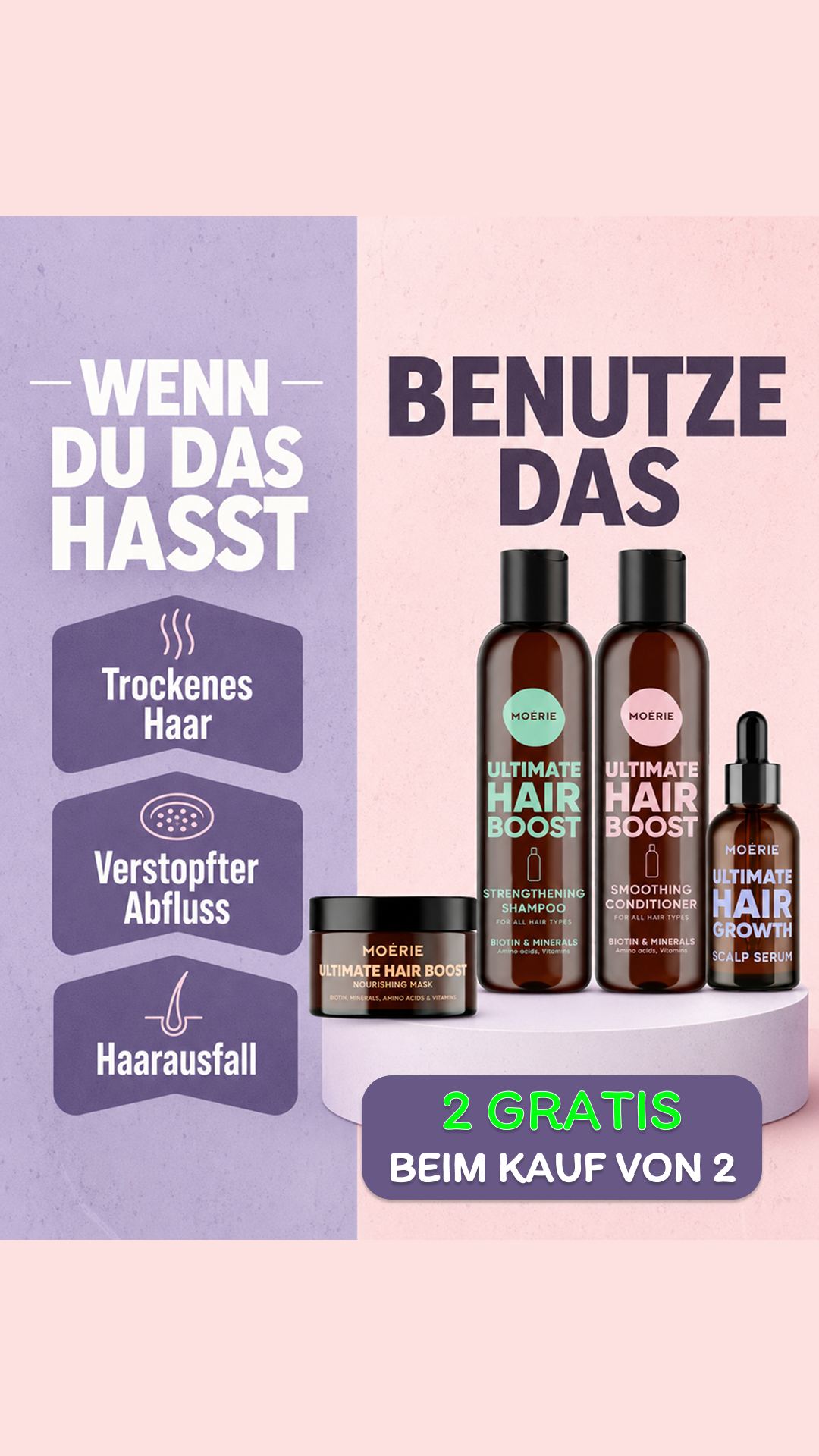 Moérie Beauty Facebook ad