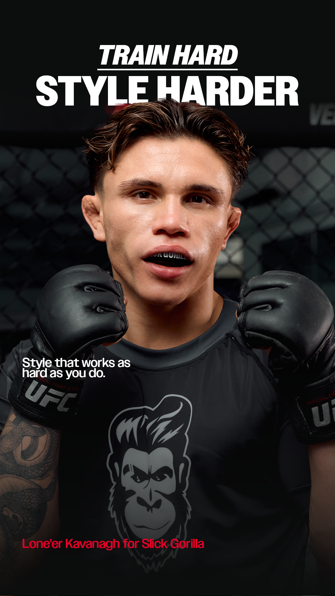 Slick Gorilla Facebook ad