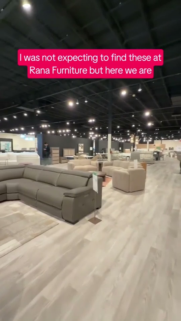 Rana Furniture Facebook ad: Three Pieces, One Room
