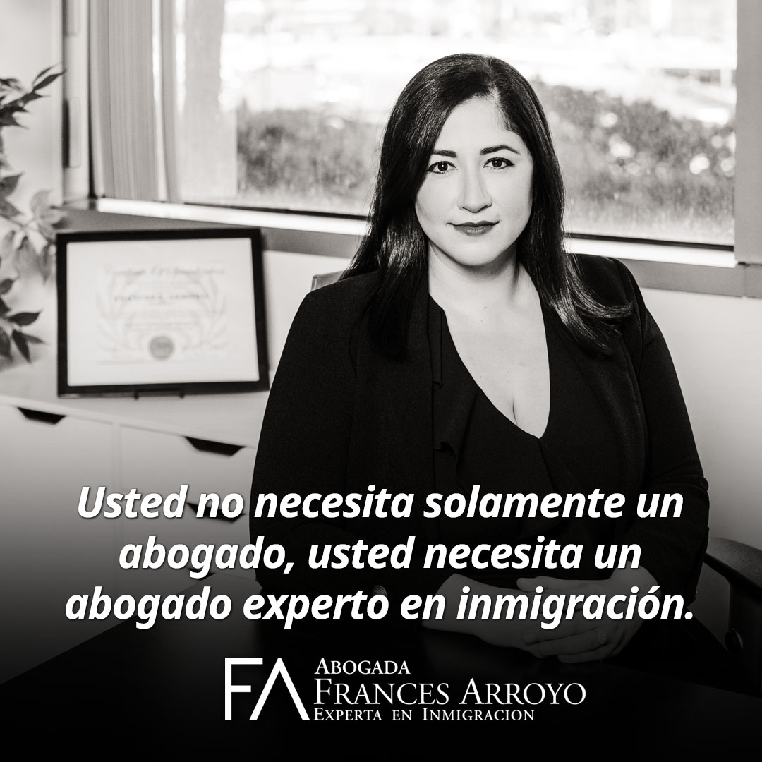 Abogada Frances Arroyo Facebook ad
