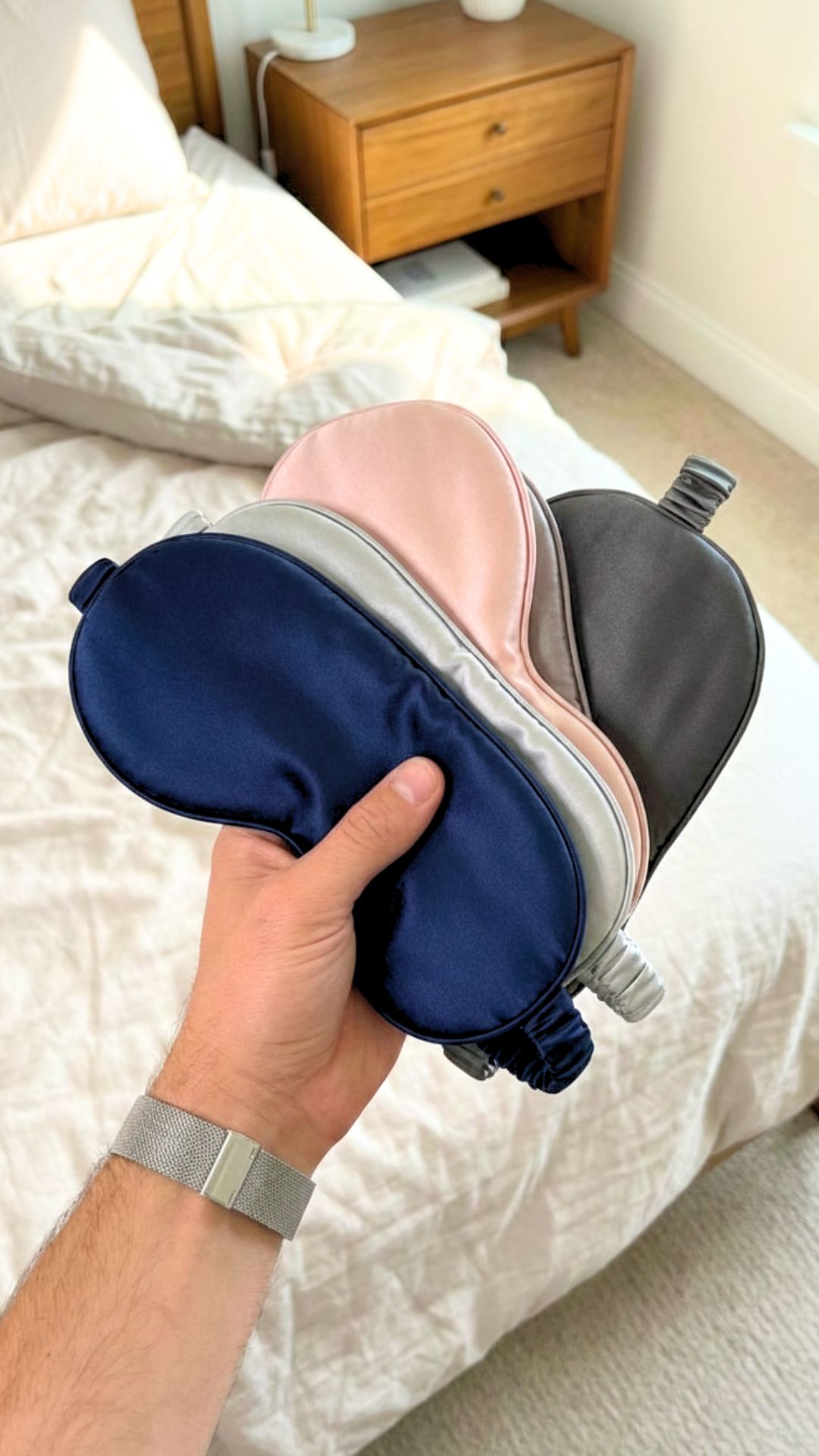 Blissy Sleep Masks Facebook ad: World's Best Sleep mask 44% OFF