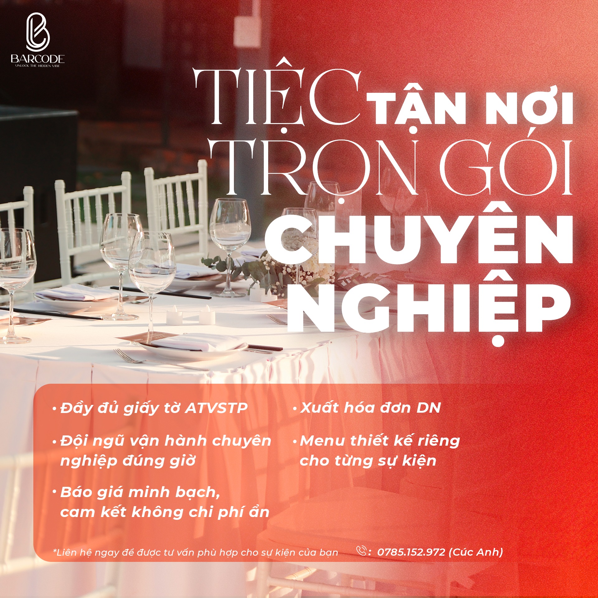 Đại Tín F&B - Barcode - Catering Service Facebook ad