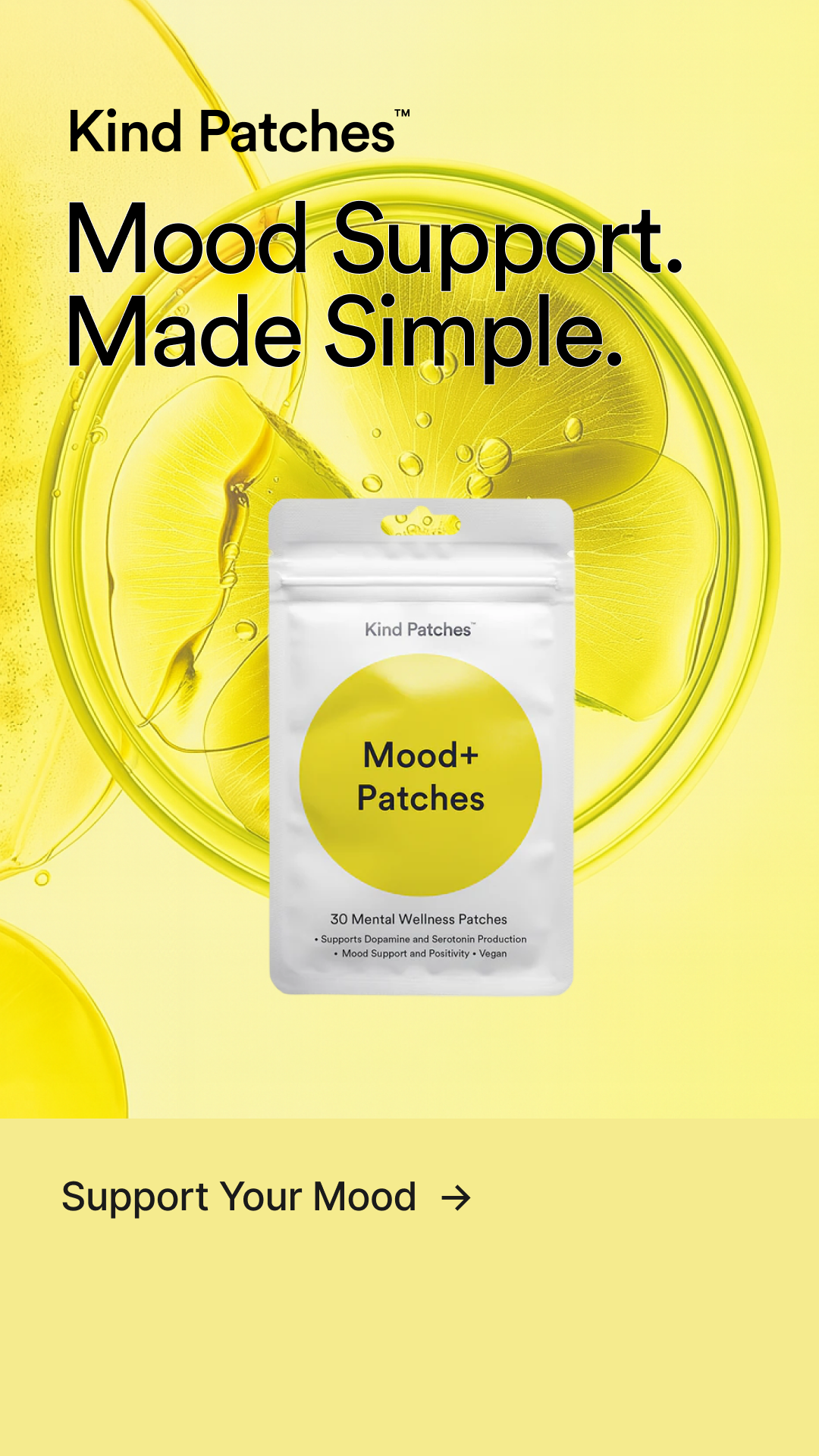 Kind Patches Facebook ad