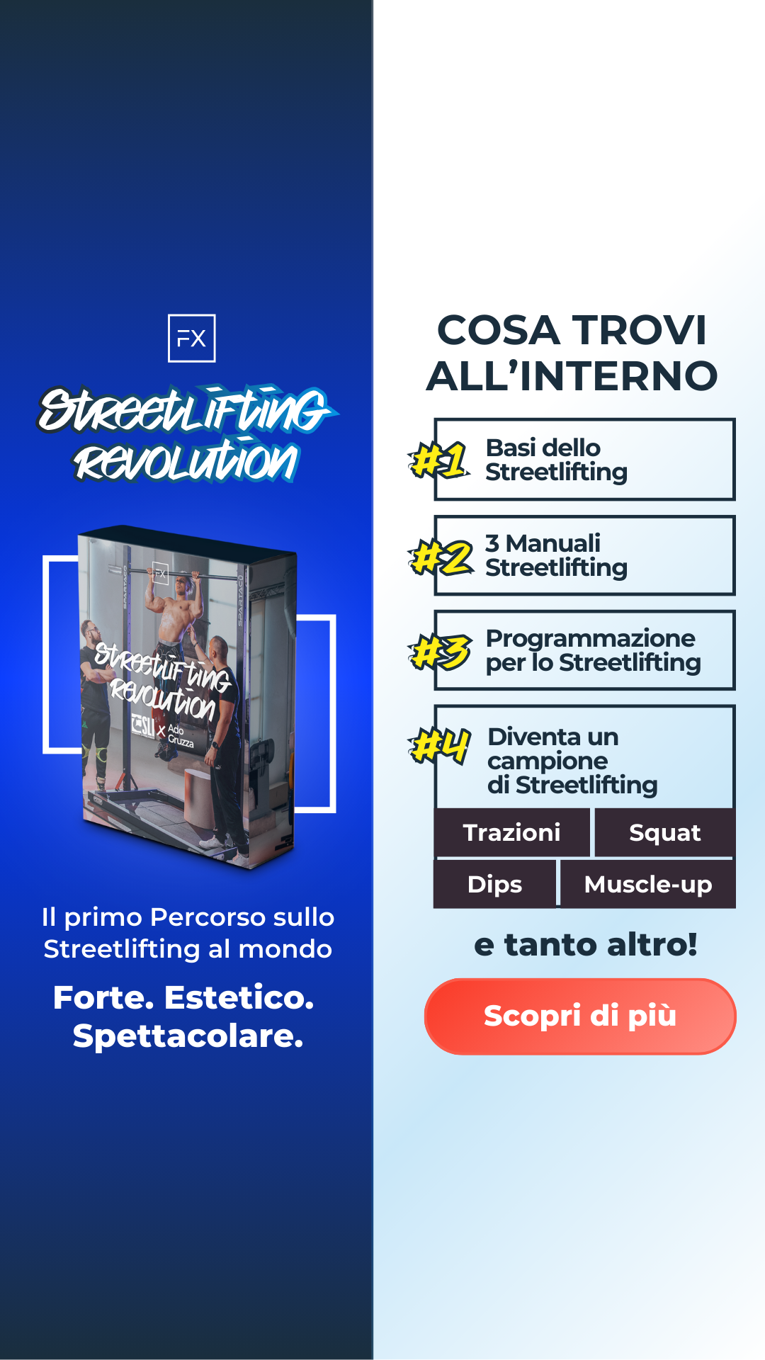 FitnessX - La miglior versione di te Facebook ad