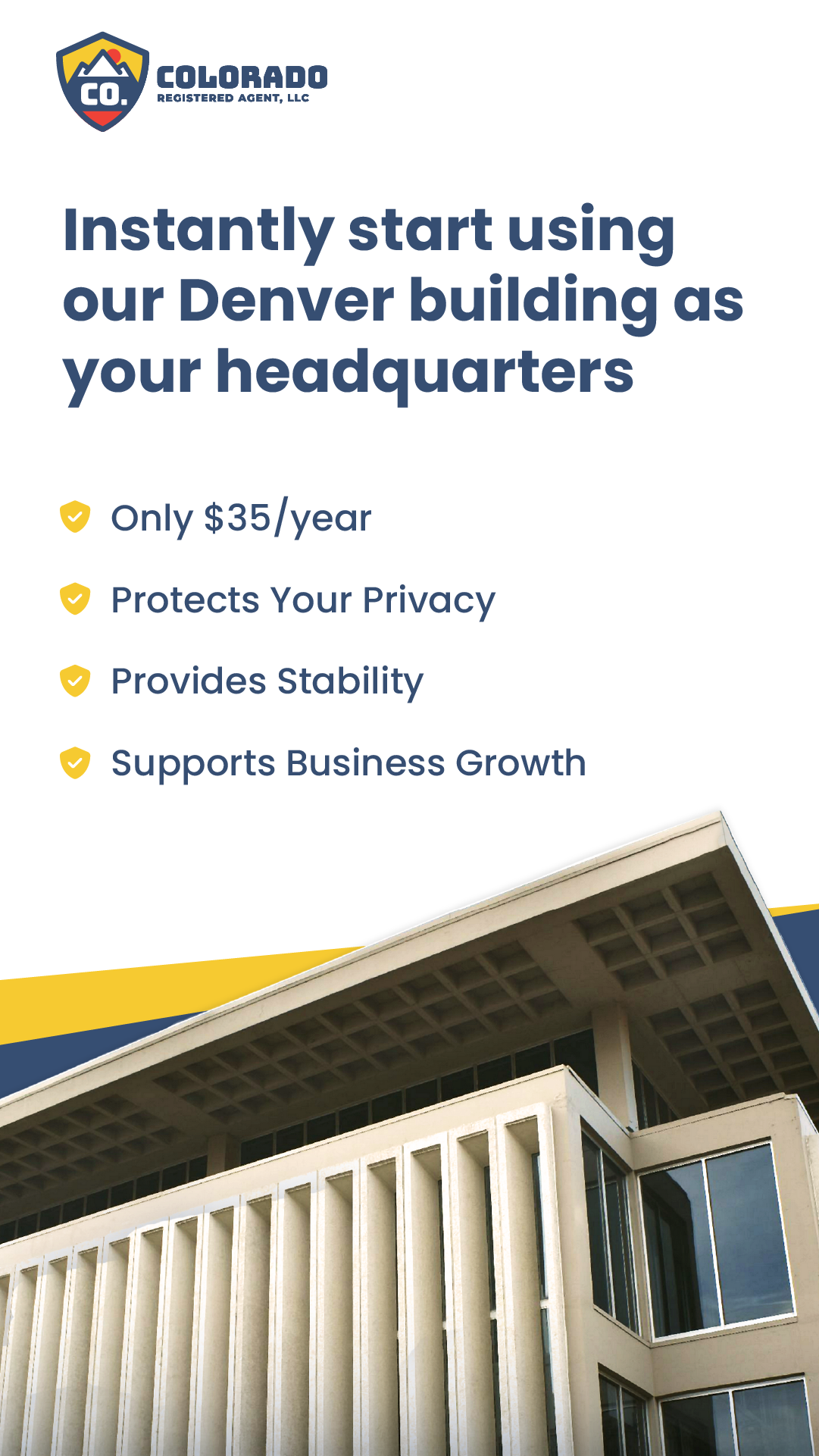 Colorado Registered Agents LLC Facebook ad from Jun 11, 2025