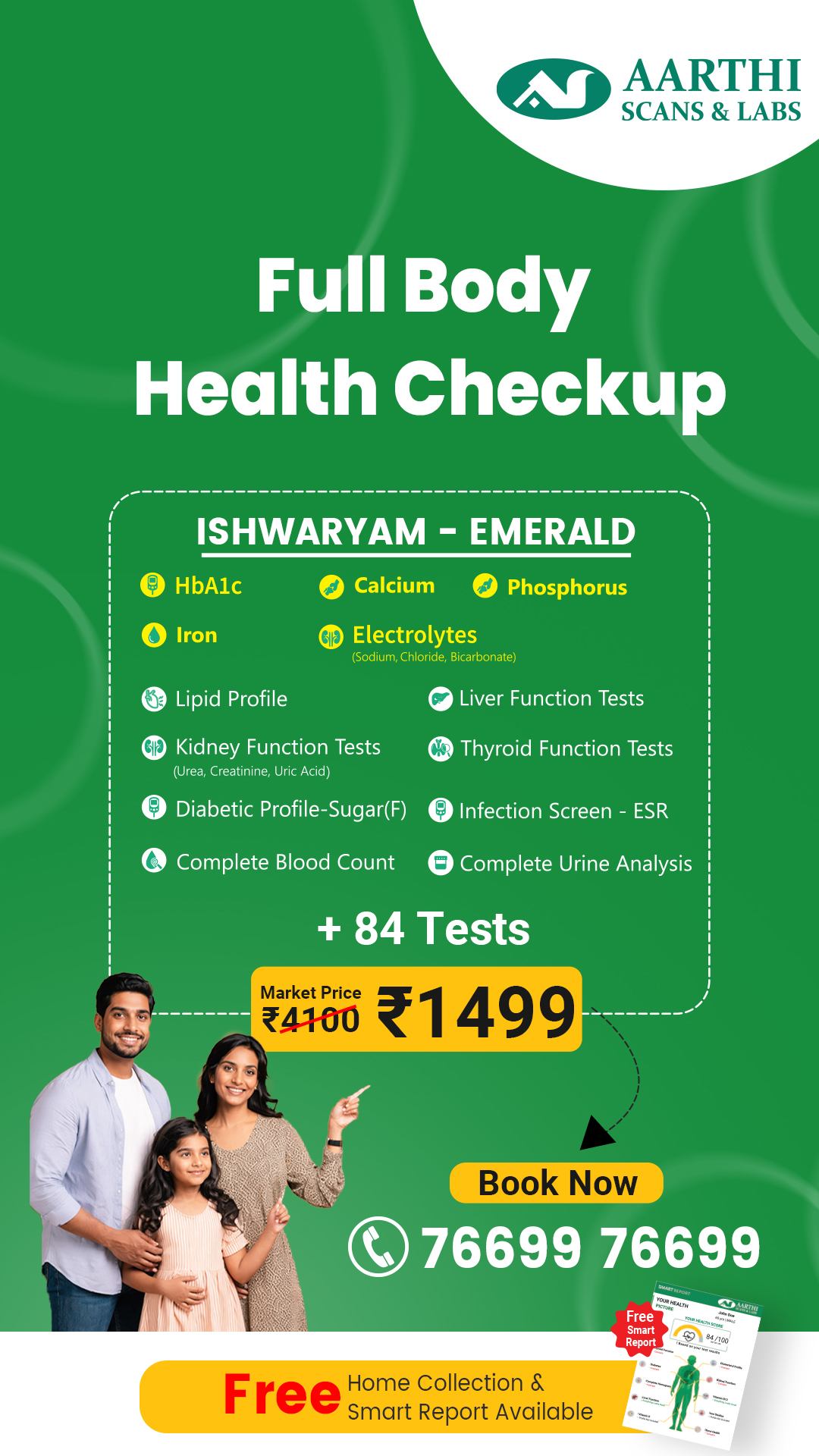 Aarthi Scans & Labs Facebook ad