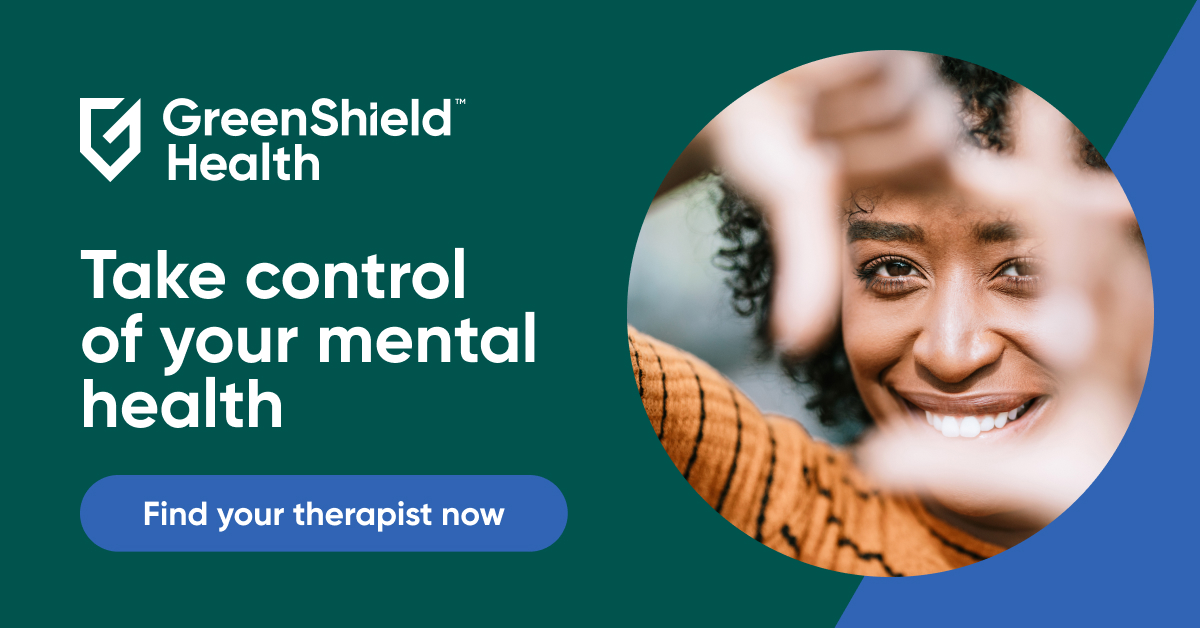 GreenShield Facebook ad: Personalized mental health support