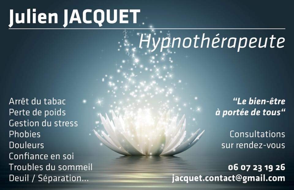 Julien Jacquet Hypnothérapeute Delle Facebook ad: HYPNO-THÉRAPEUTE