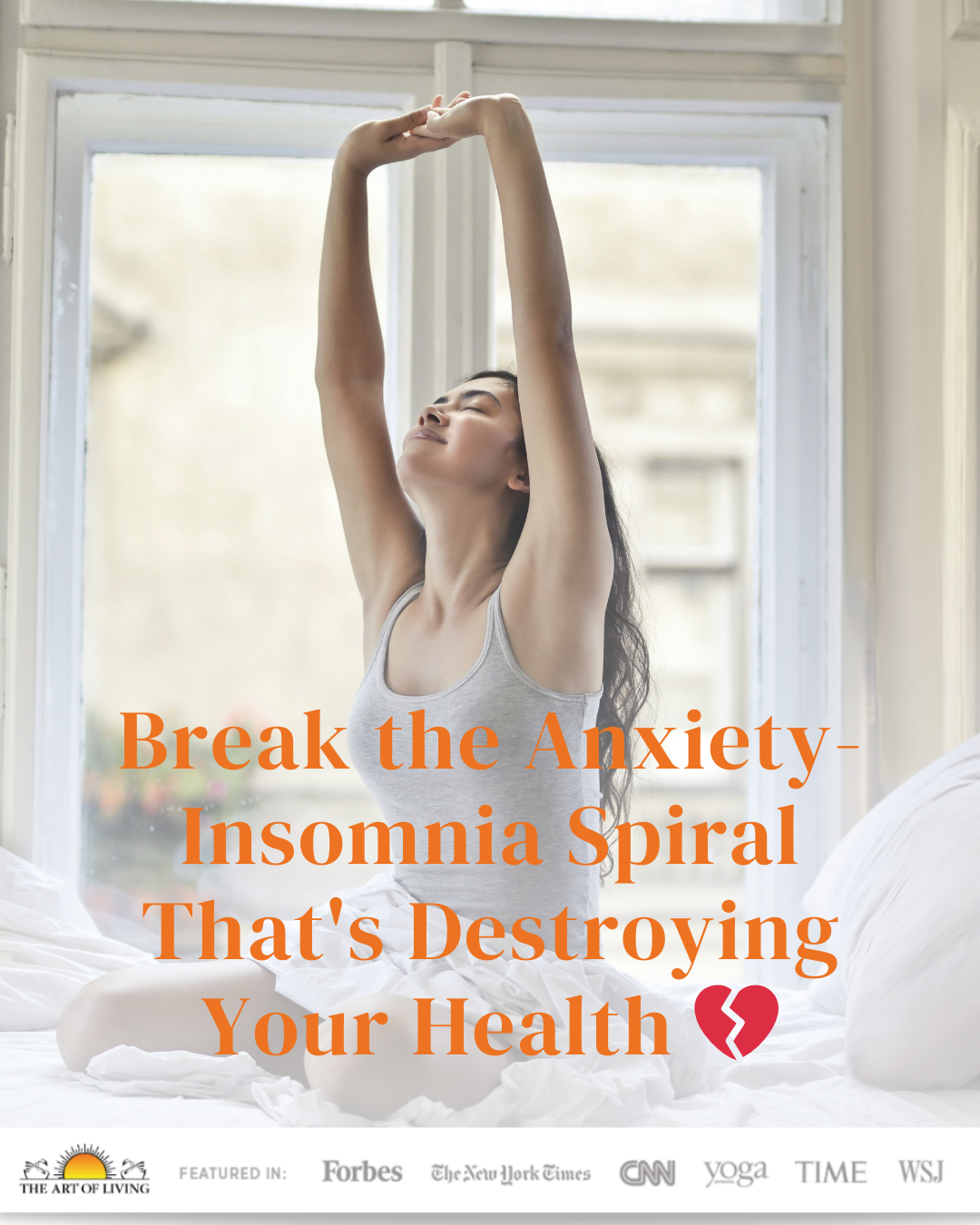 The Art of Living Facebook ad