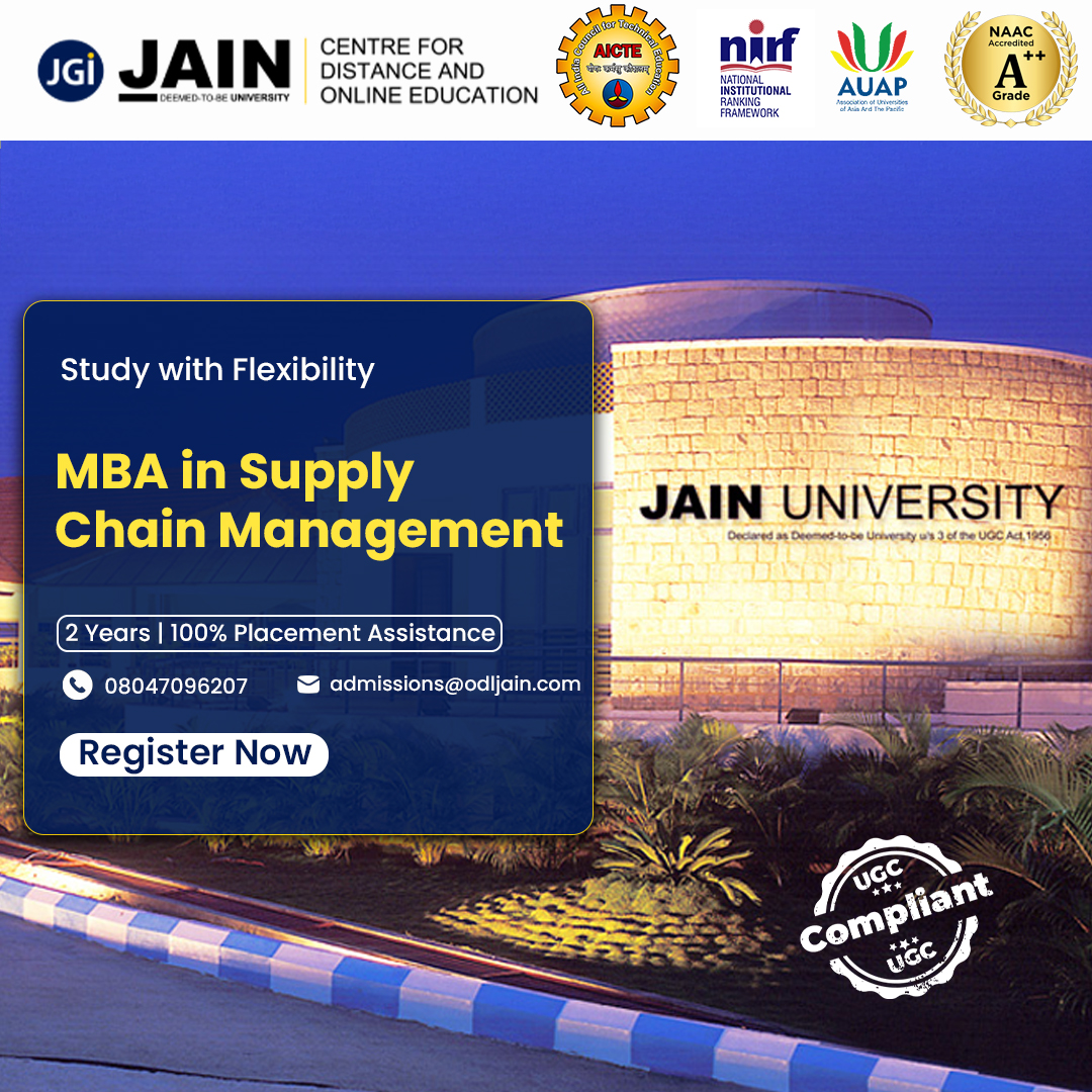 Jain University Facebook ad