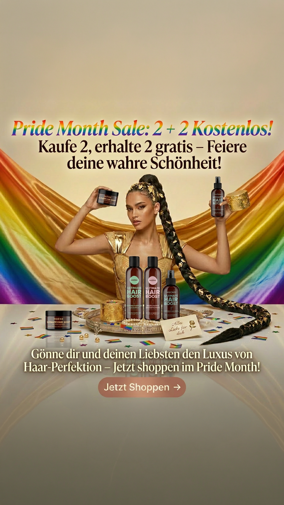 Brigitte Haare Facebook ad