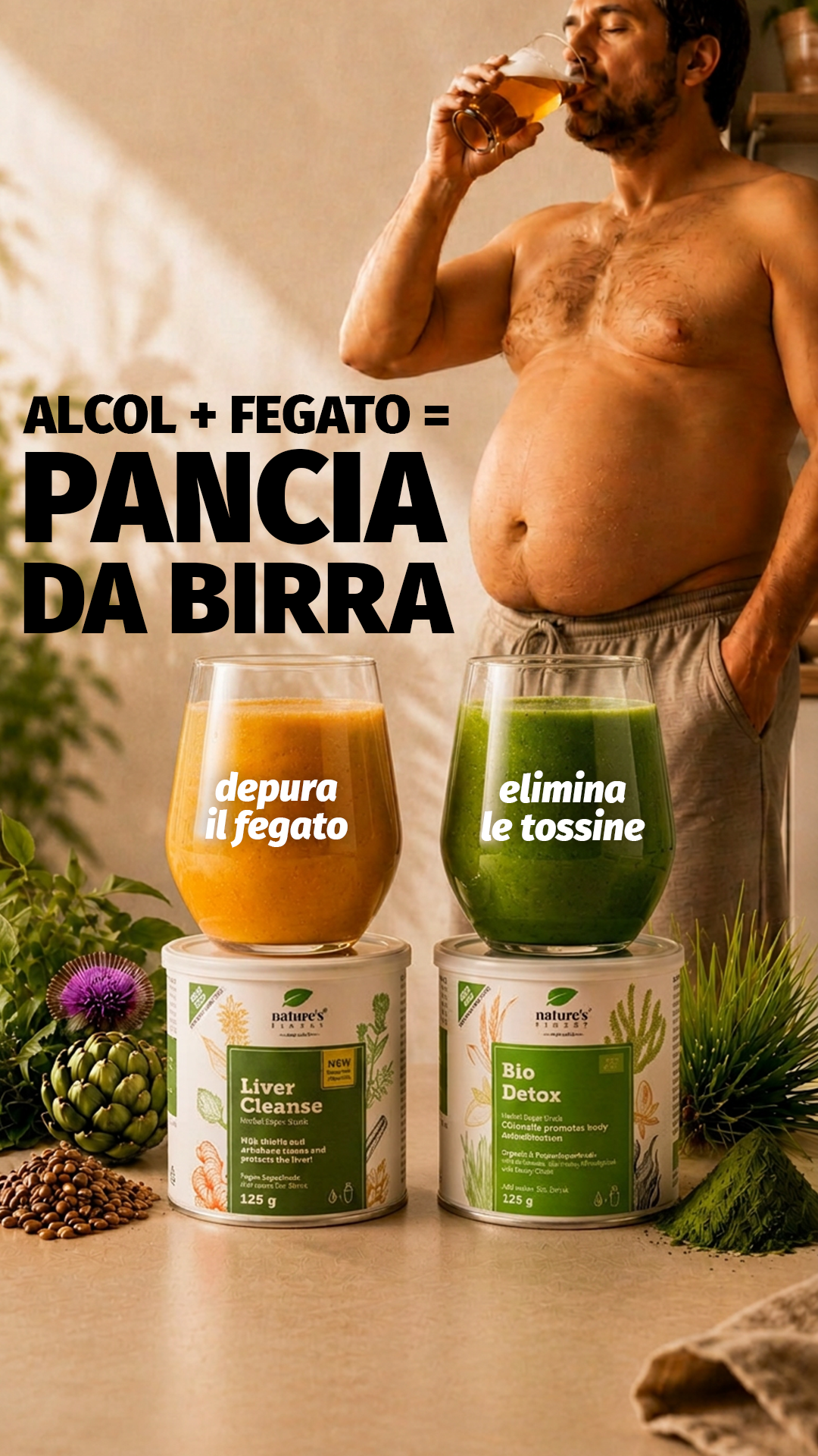 Nature's Finest Italia Facebook ad