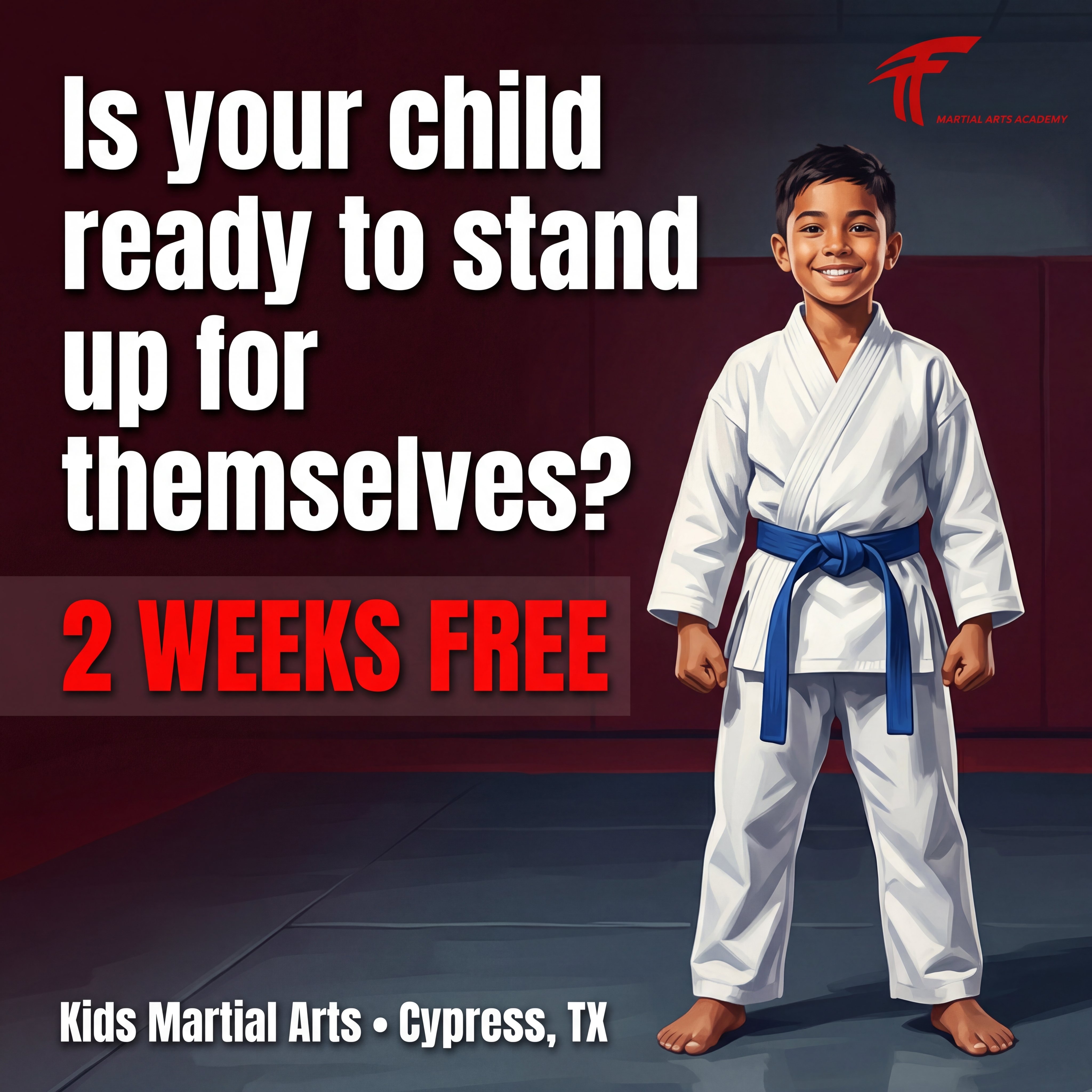 Team Tooke Martial Arts Academy - Cypress Facebook ad