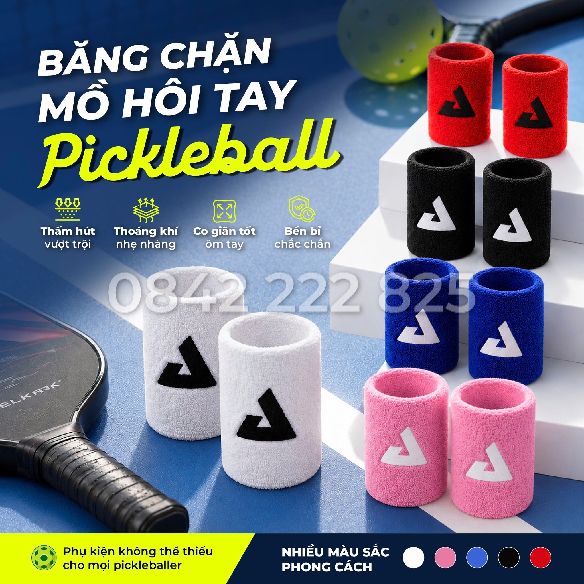 Tất Joola Authentic Facebook ad: Băng Chặn Mồ Hôi Tay JOOLA