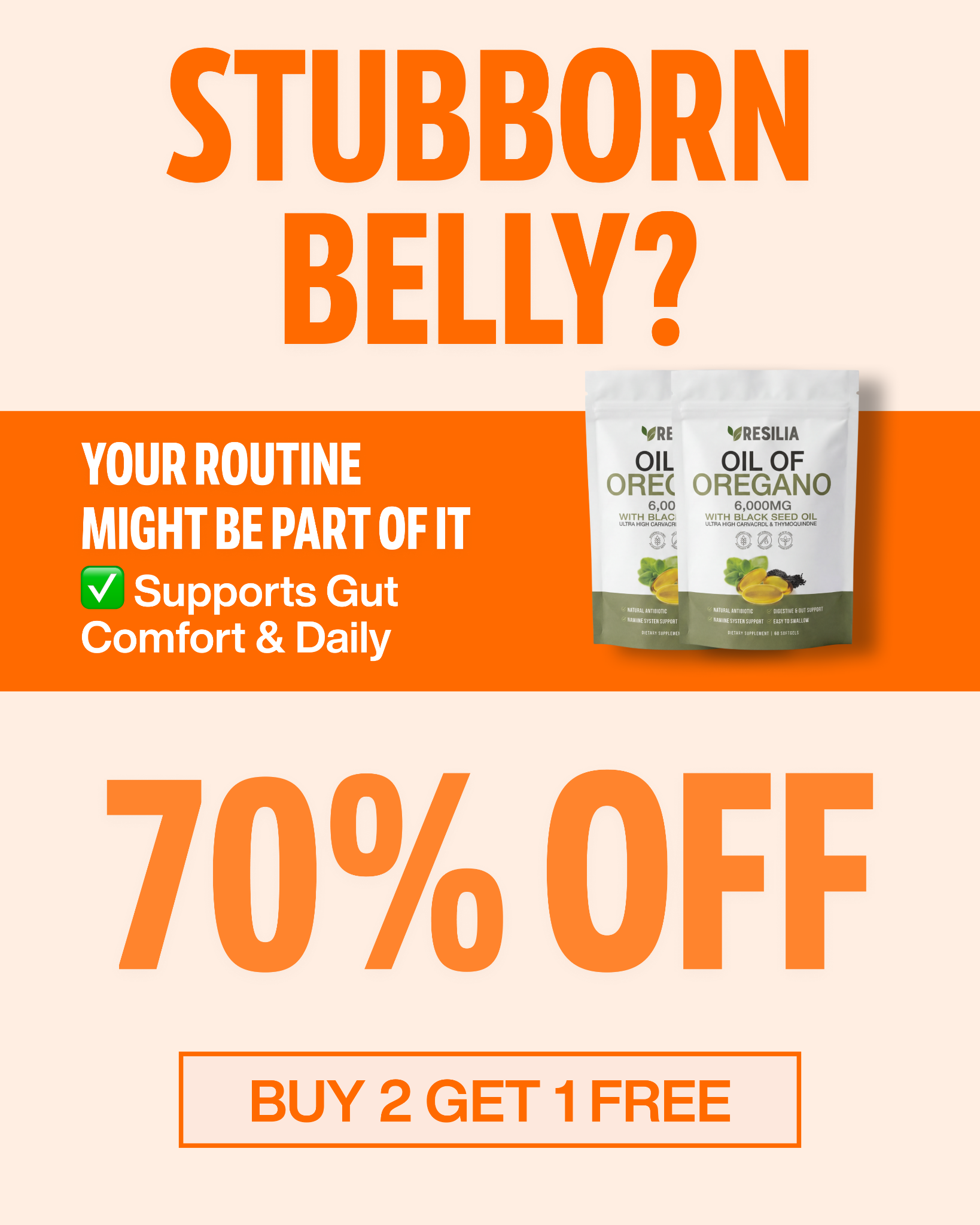 Belly Better Daily Facebook ad