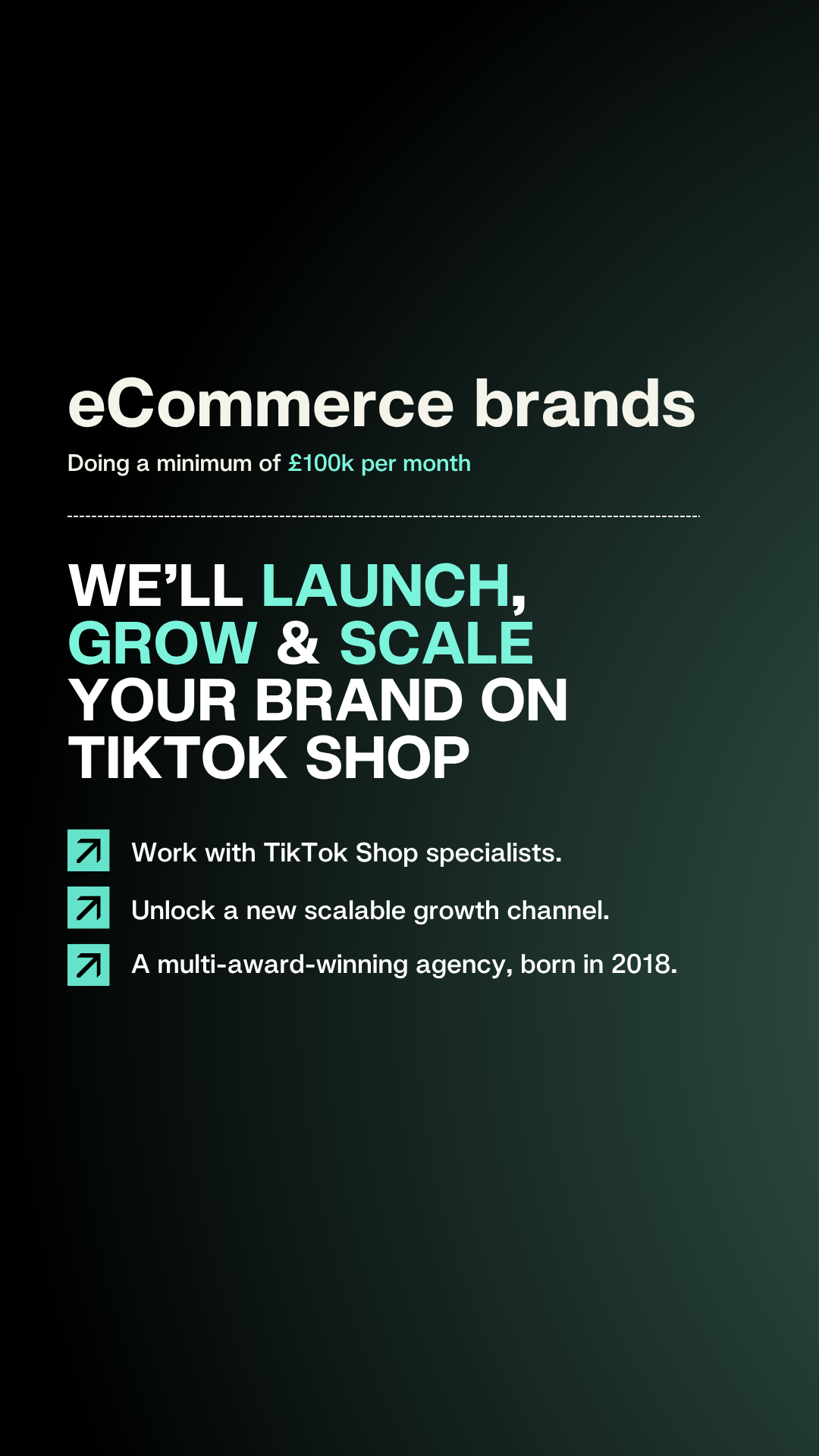 The Social Shepherd Facebook ad: Launch on TikTok Shop