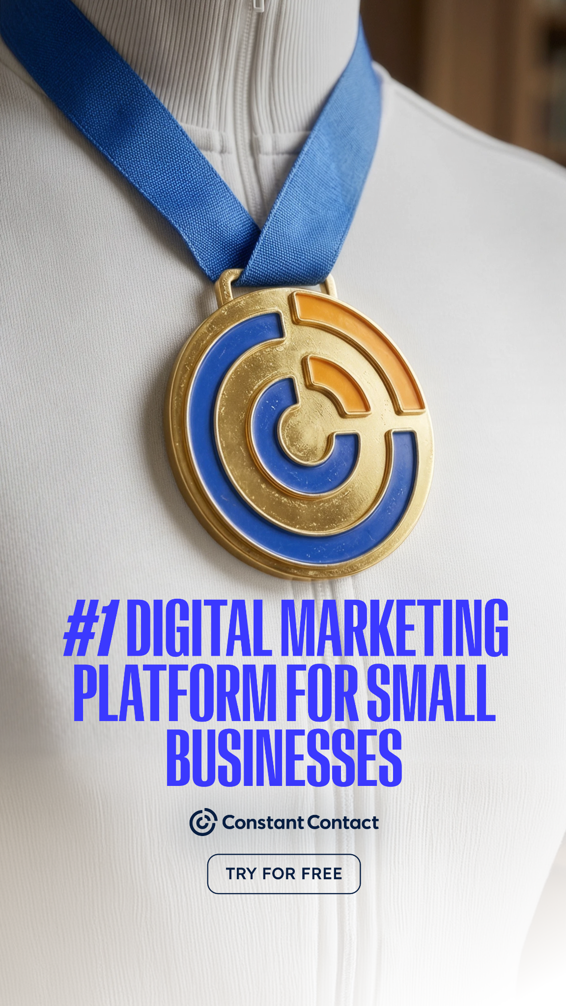 Constant Contact Facebook ad: Grow your small business with the number one digital…