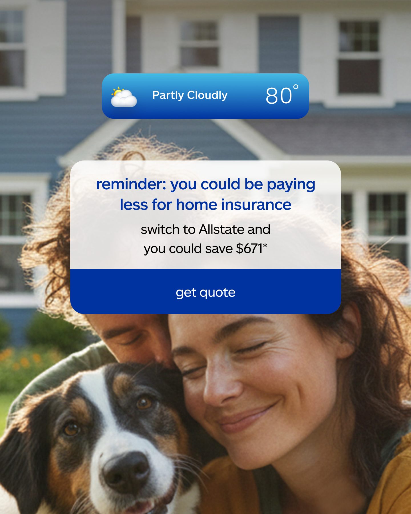 Allstate Facebook ad