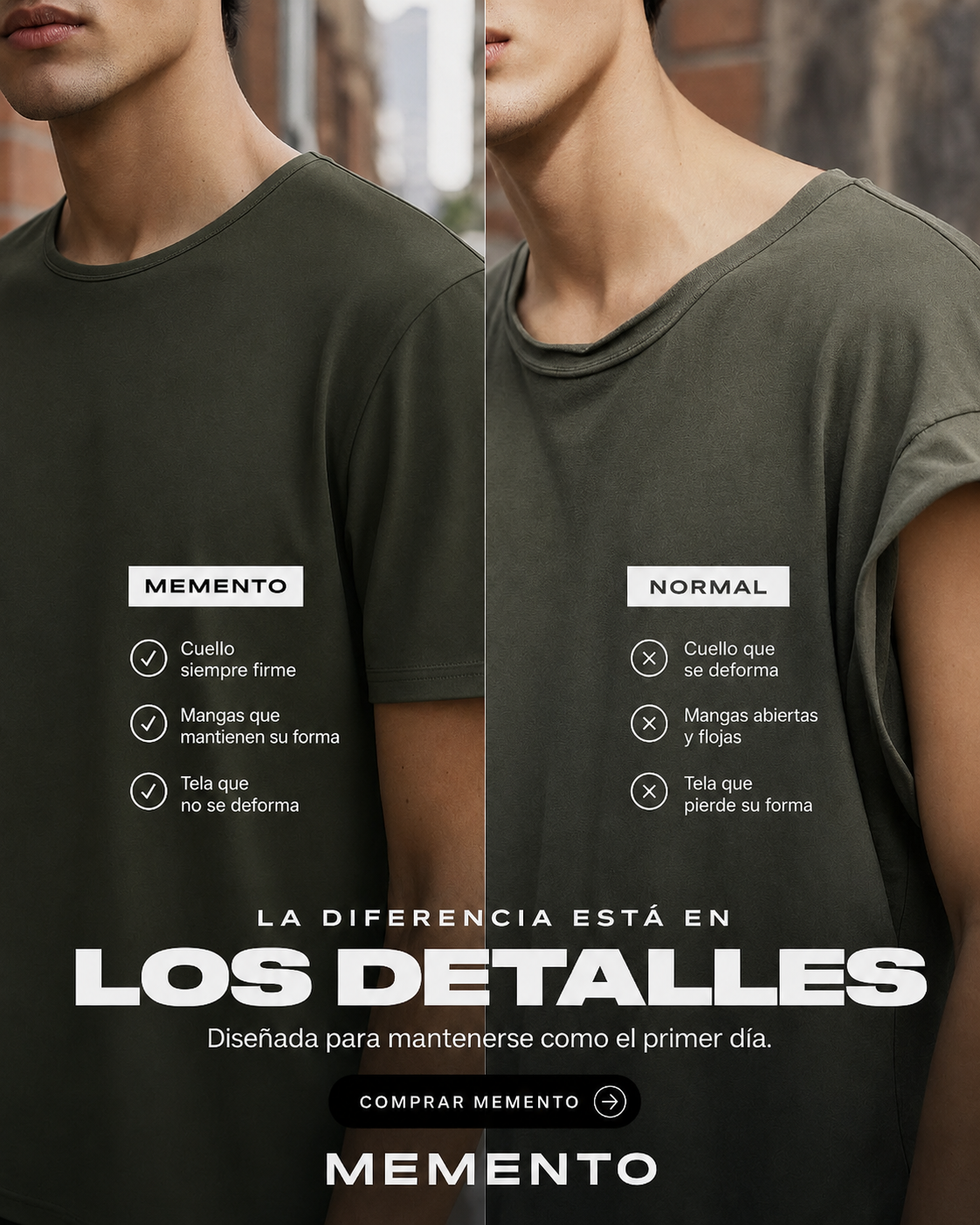 Memento Clothing Facebook ad