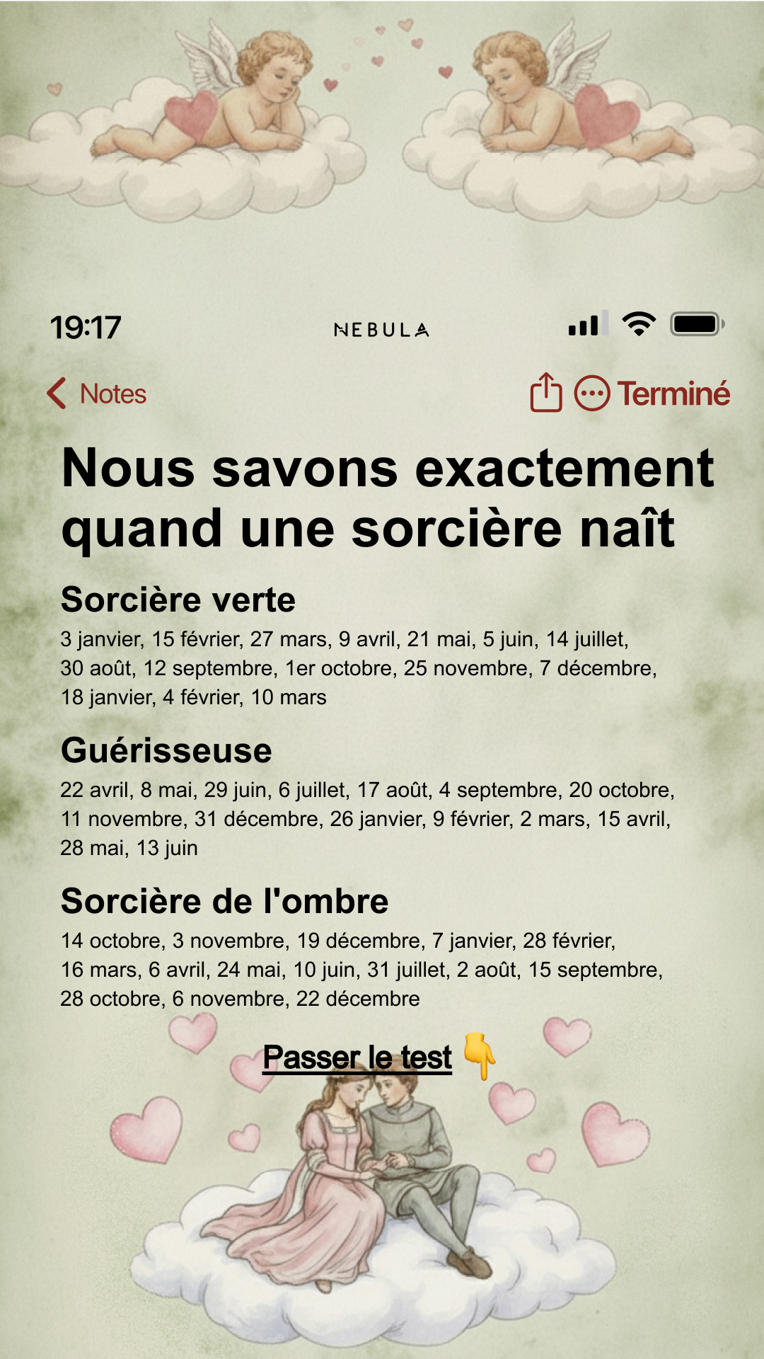 Nebula: Witch Power Reading Facebook ad
