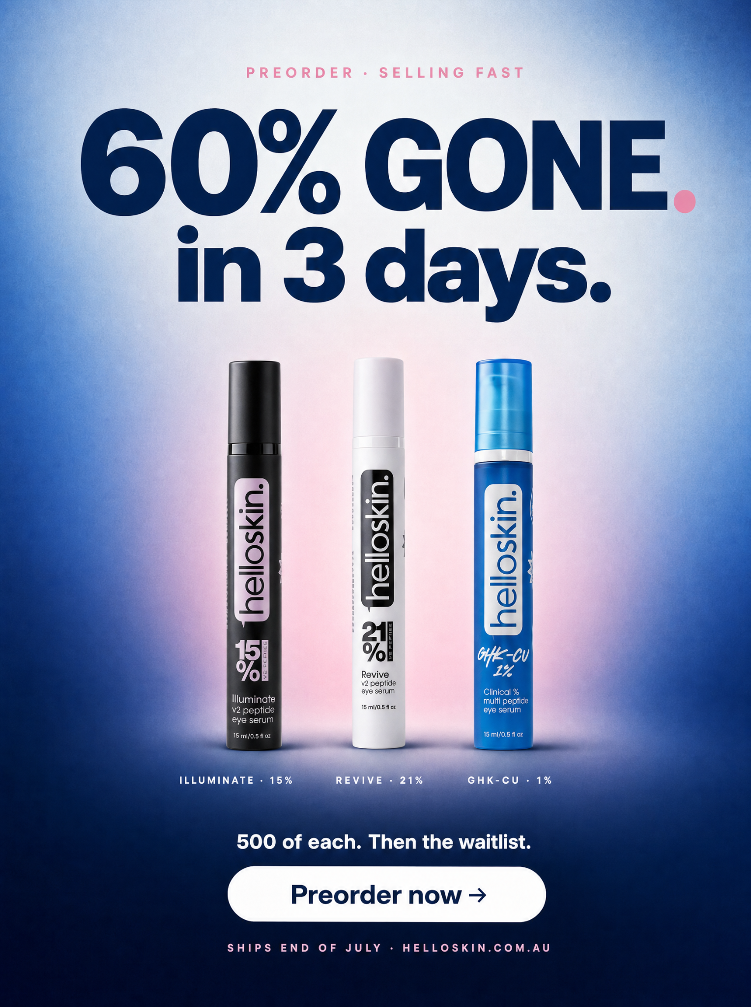 Helloskin Facebook ad