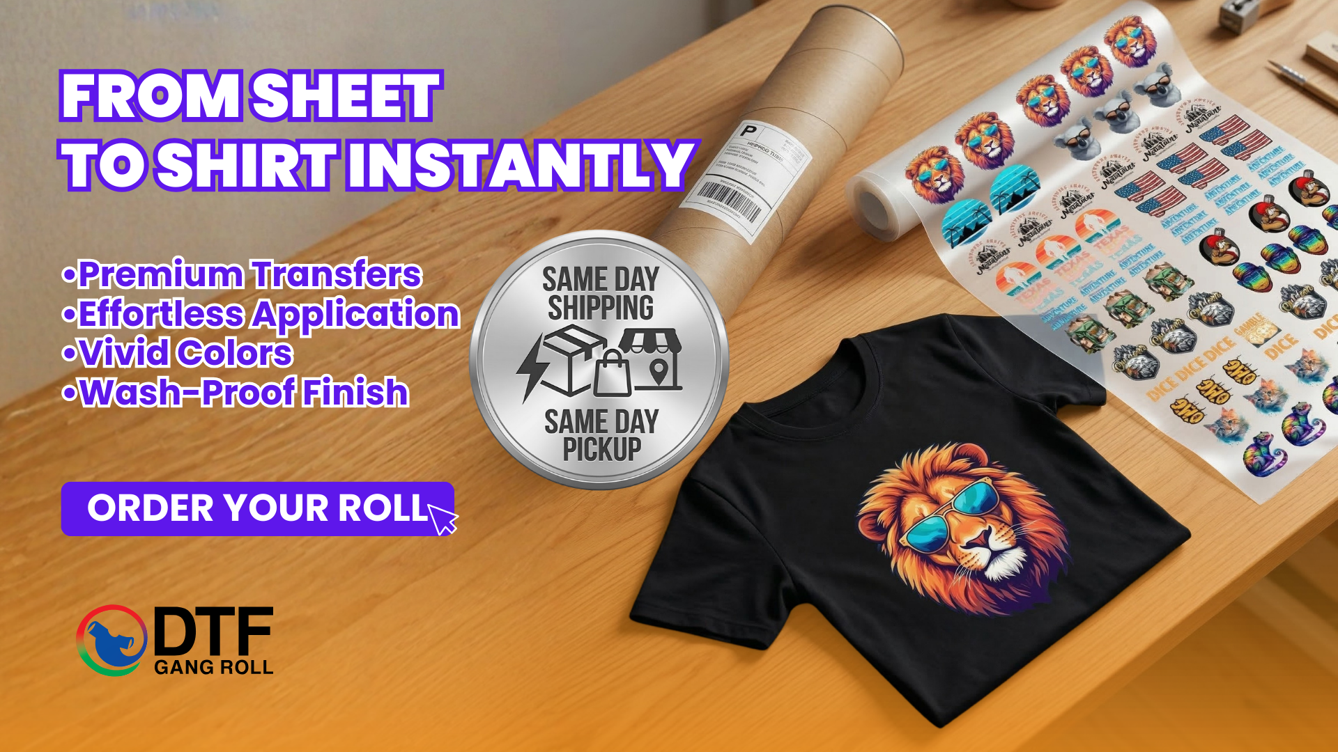 Dtf Gang Roll Facebook ad: Customer rating: 4.7/5