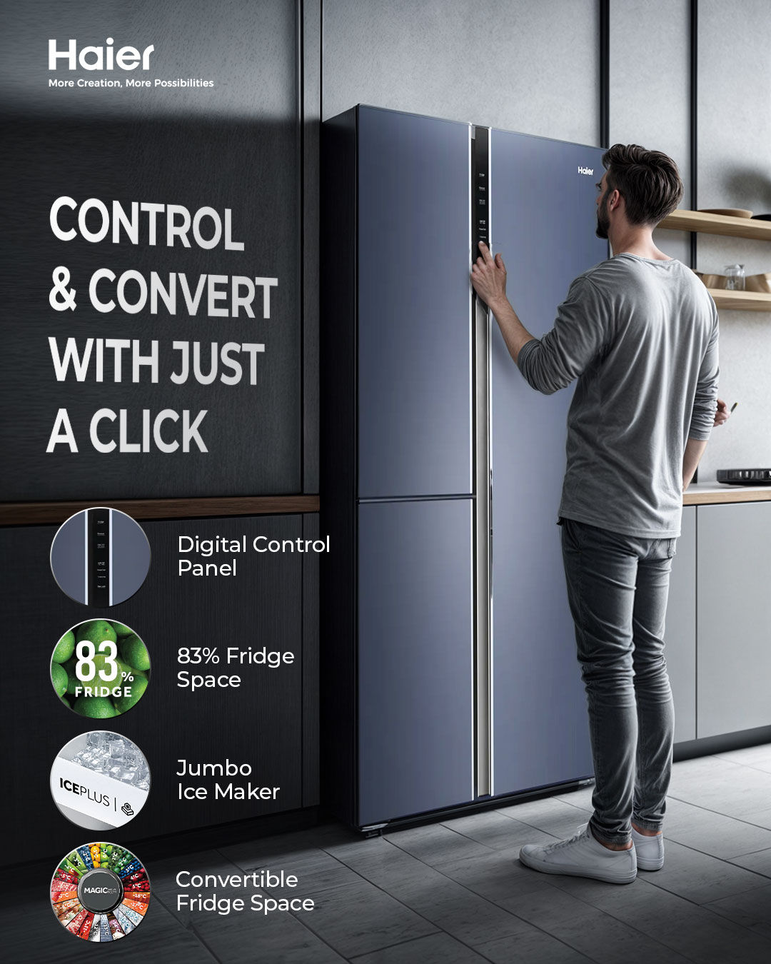 Haier Facebook ad