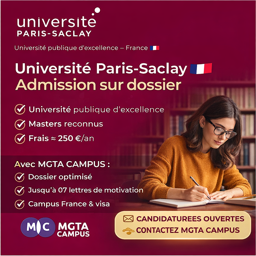 MGTA Campus Facebook ad: Discuter sur Messenger