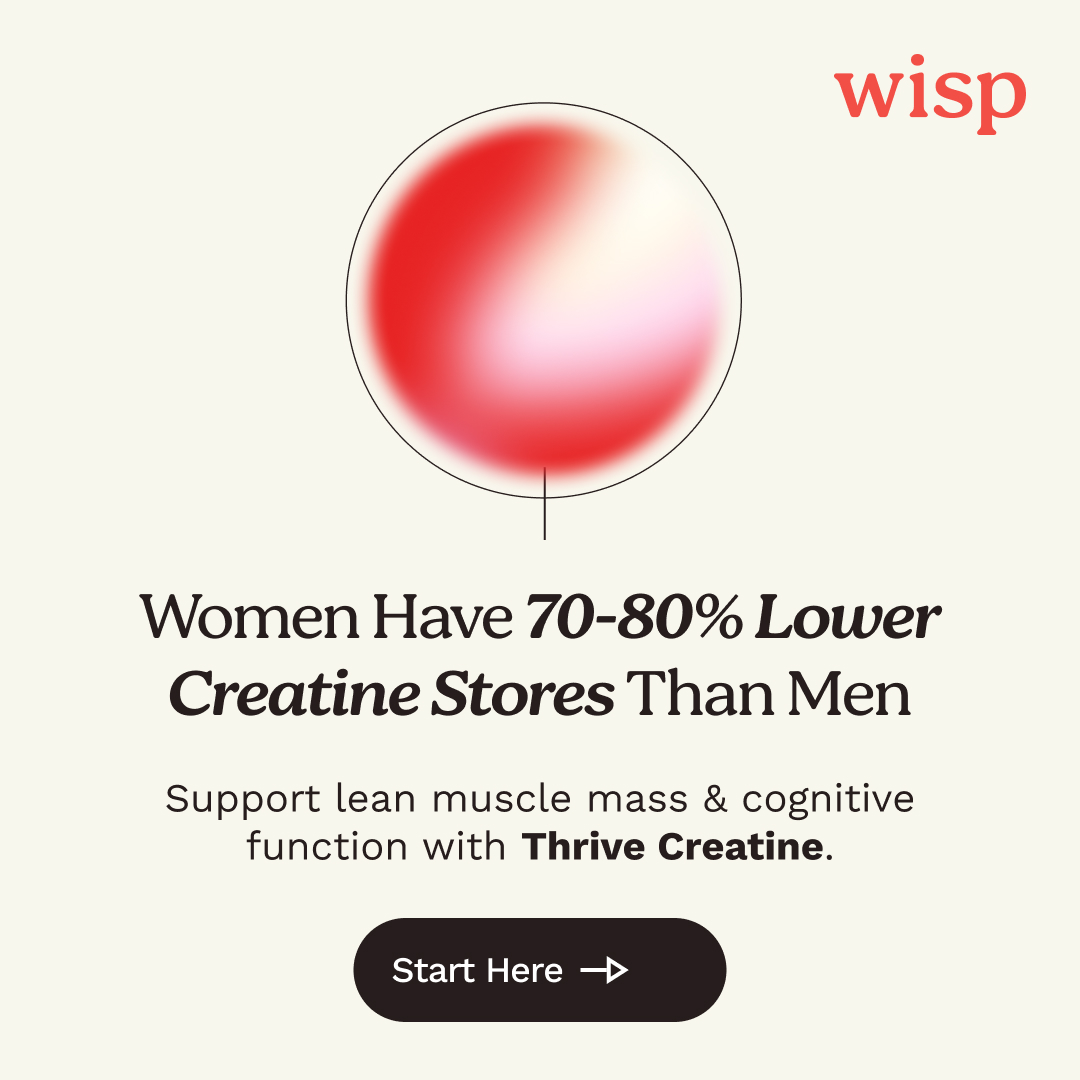 wisp Facebook ad: Increase Your Energy Levels + HRT Treatment Available Too