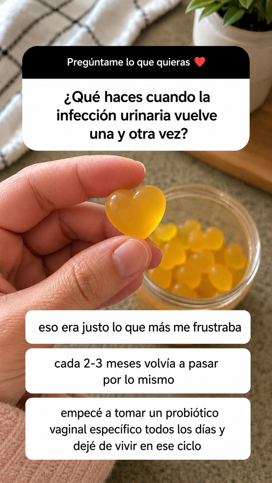 BoltMarts Facebook ad: Rompe el ciclo de infección y antibiótico