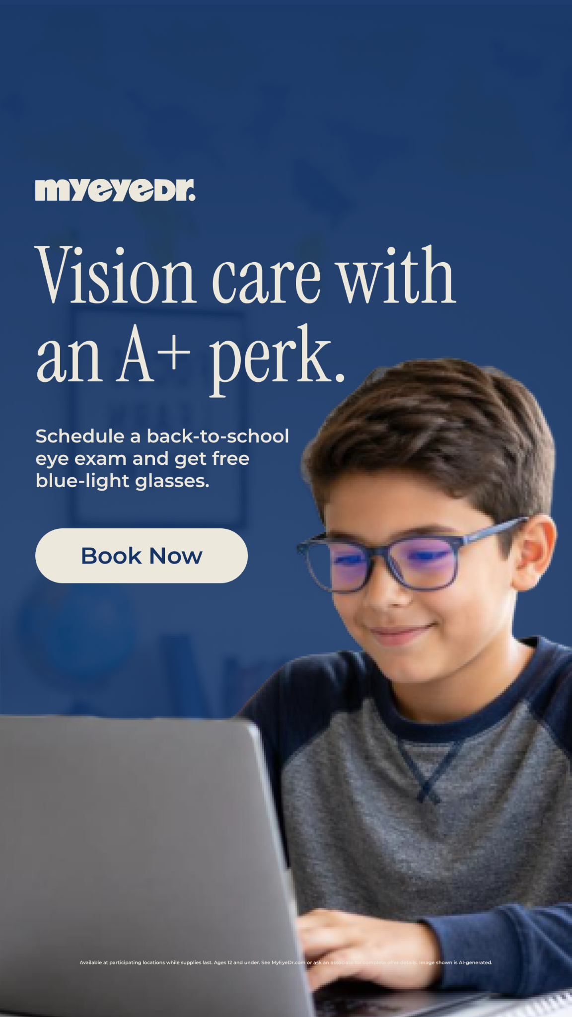 MyEyeDr. Facebook ad