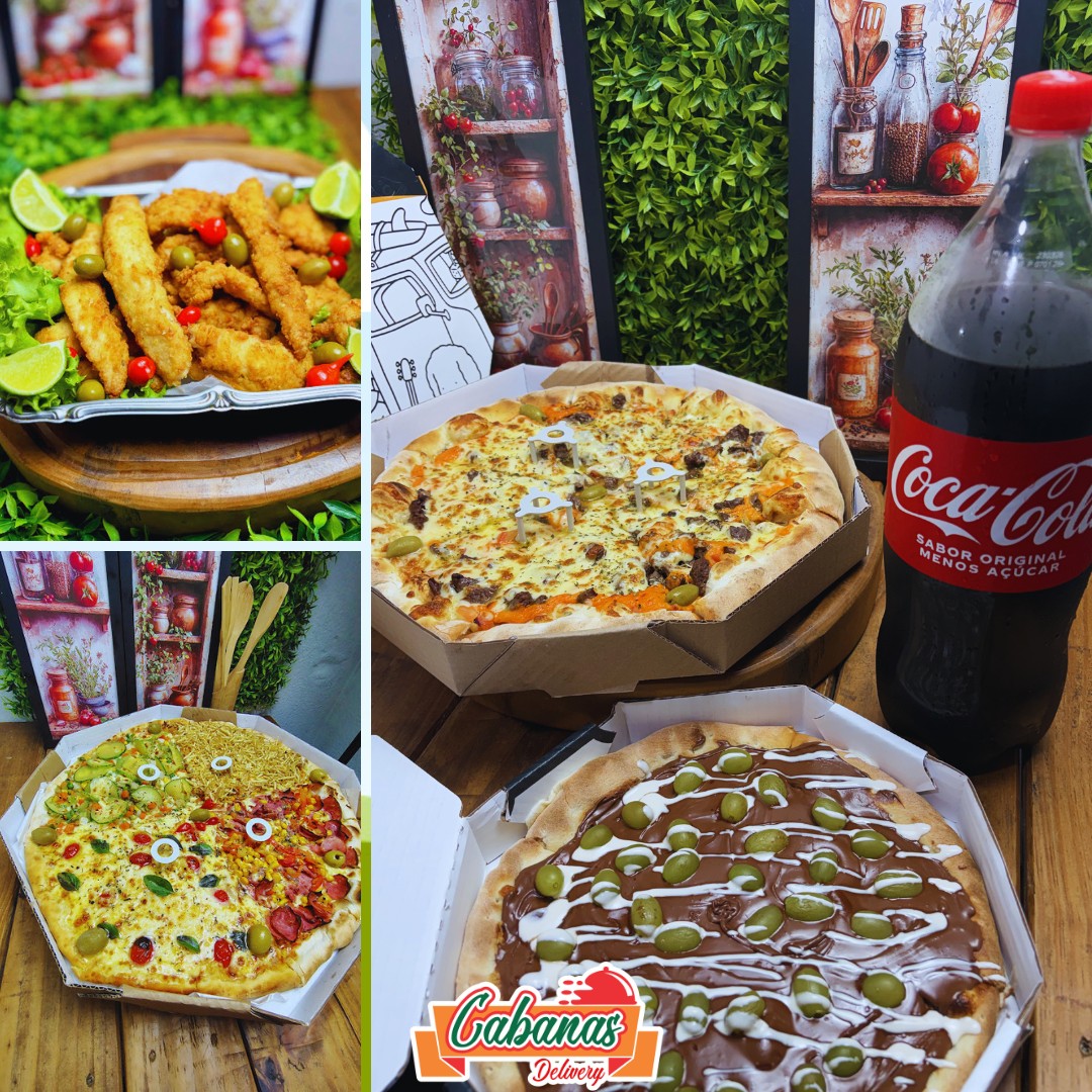 Cabanas Delivery Facebook ad: NO CABANAS TEM SABOR PRA TODO MUNDO!