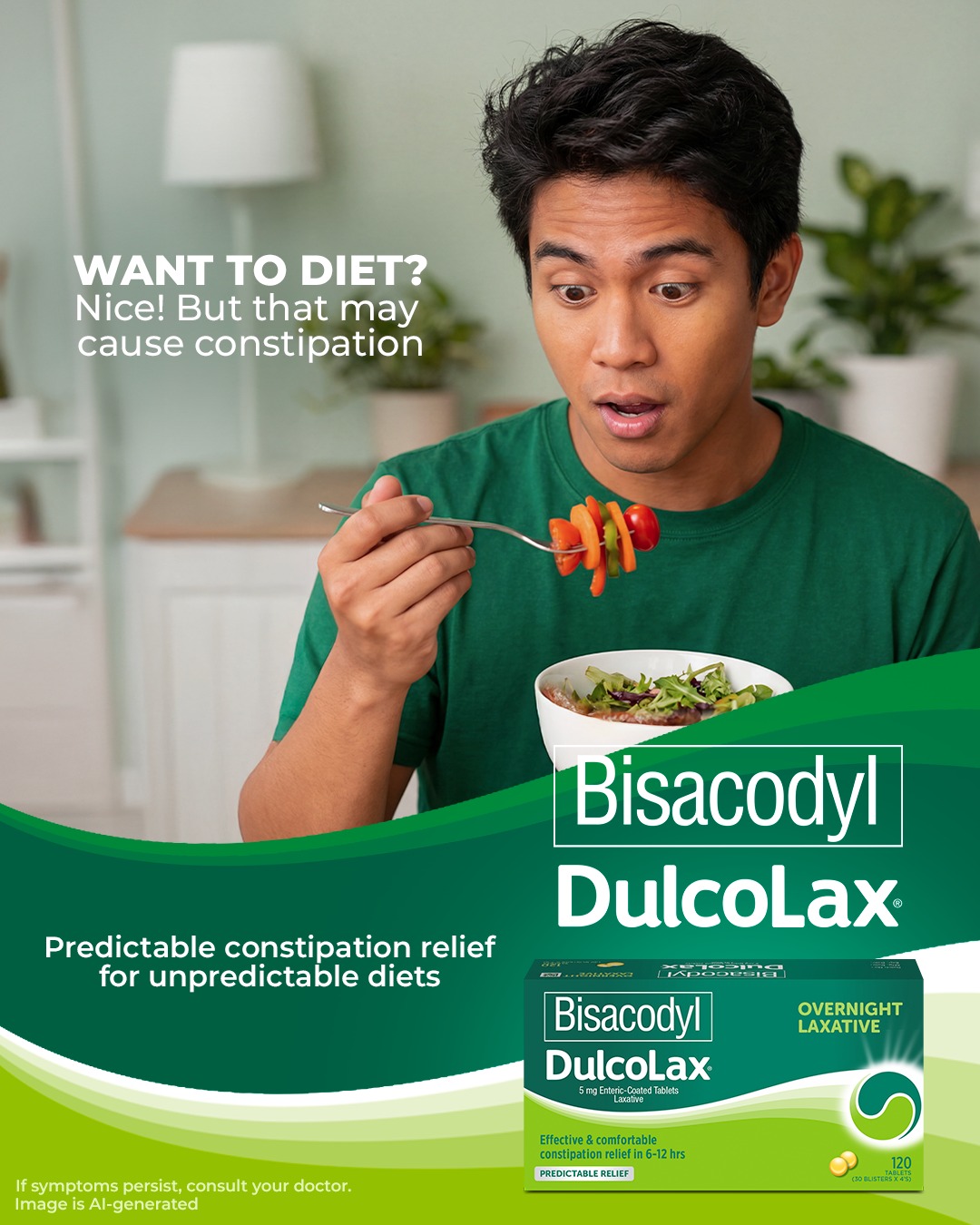 Dulcolax PH Facebook ad