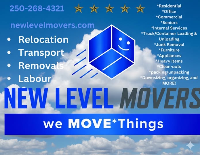 NEW LEVEL MOVERS Facebook ad: MOVING SOON?